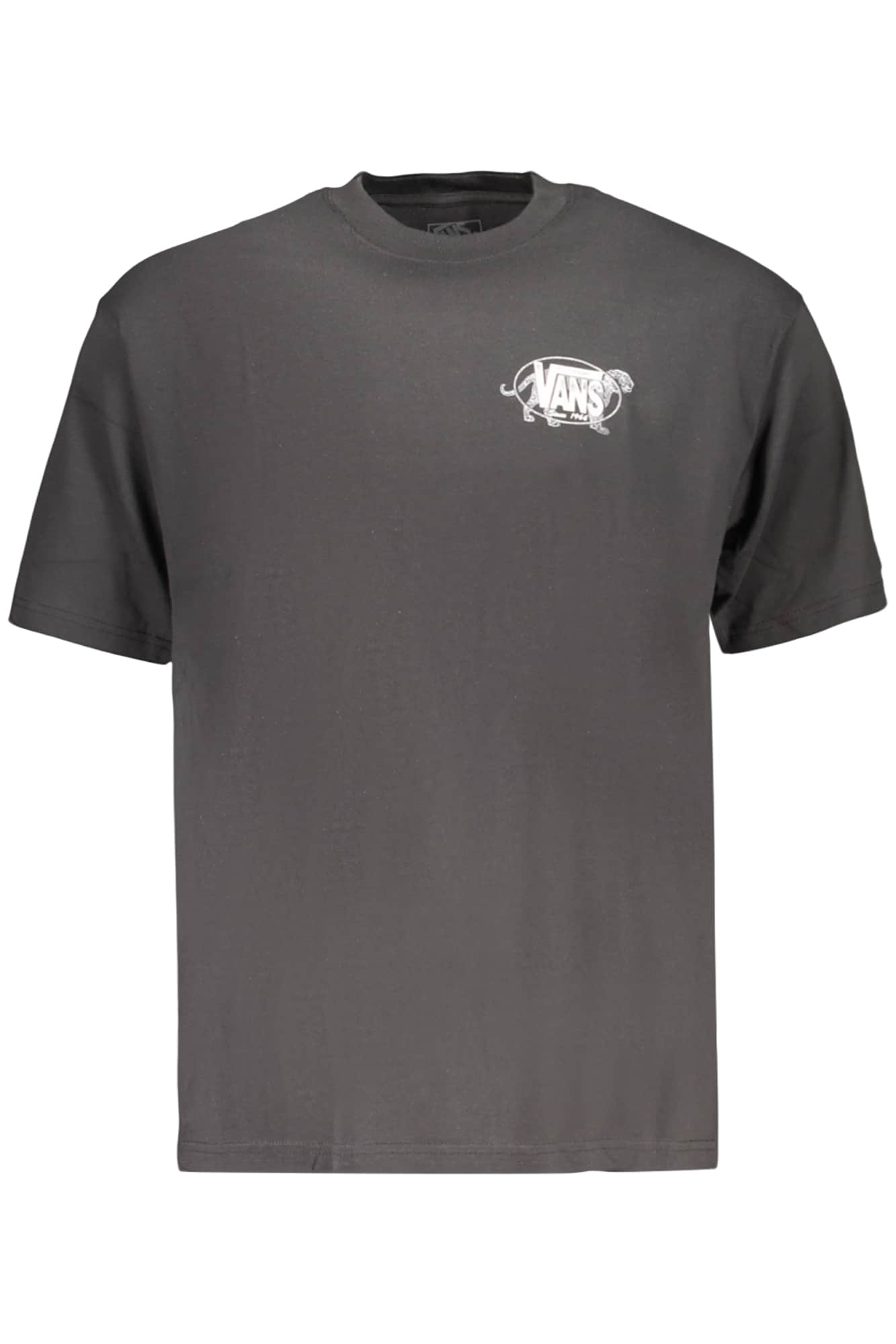 Vans hombre manga corta t-camisa negro