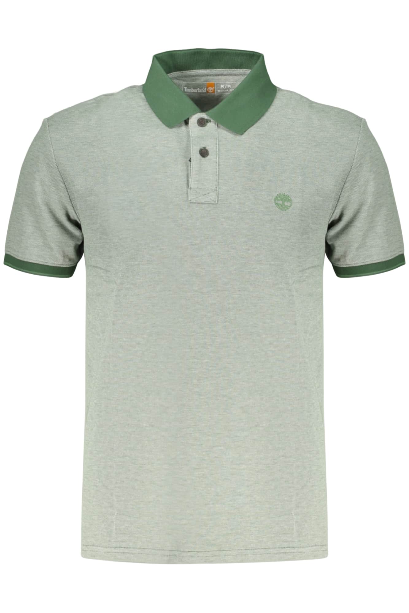 Timberland hombre manga corta polo verde