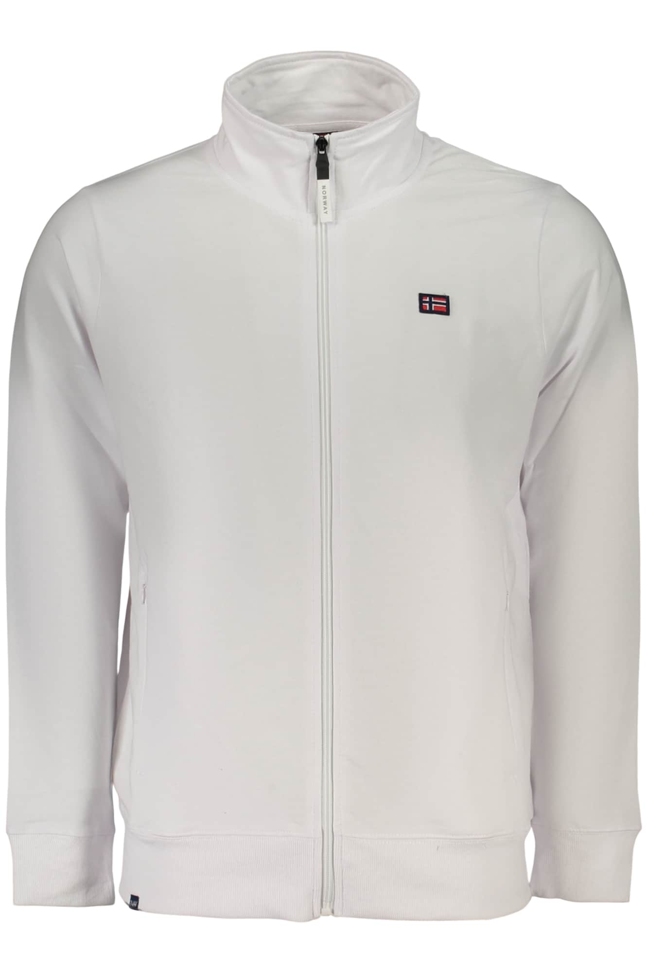 Norway 1963 hombre blanco con cremallera sudadera