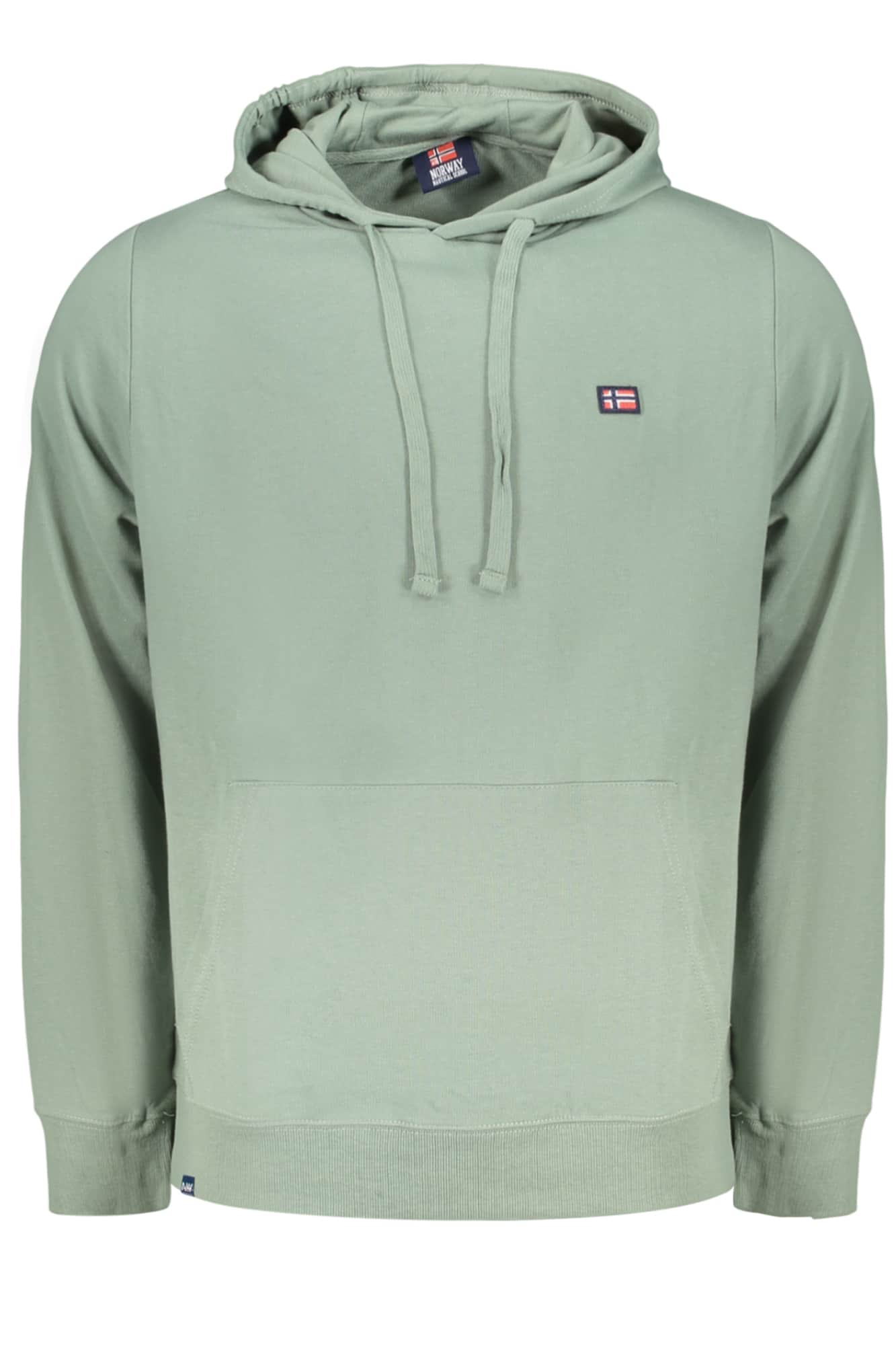 Norway 1963 hombre con cremallera sudadera, verde