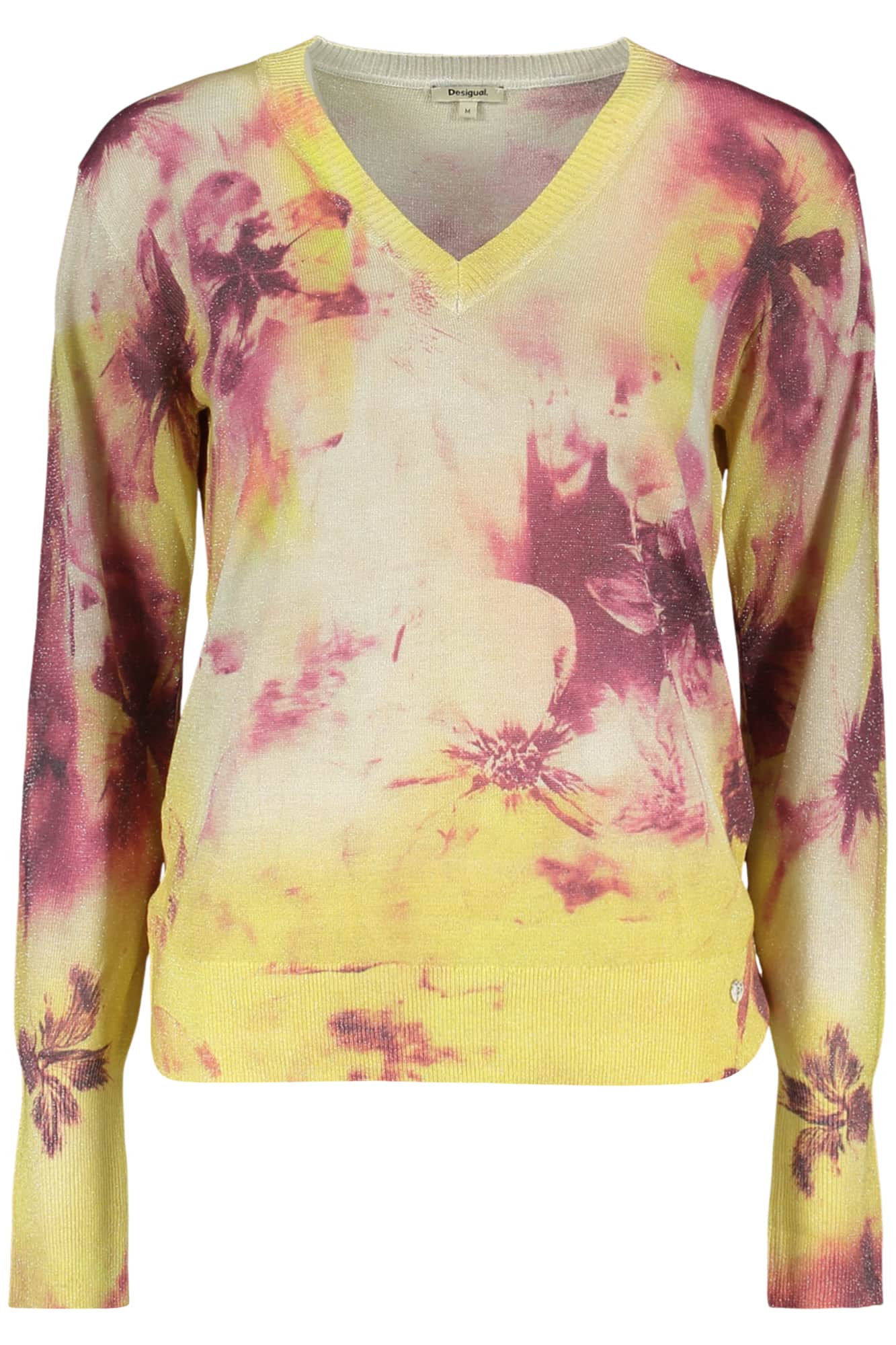Desigual mujer amarillo jersey