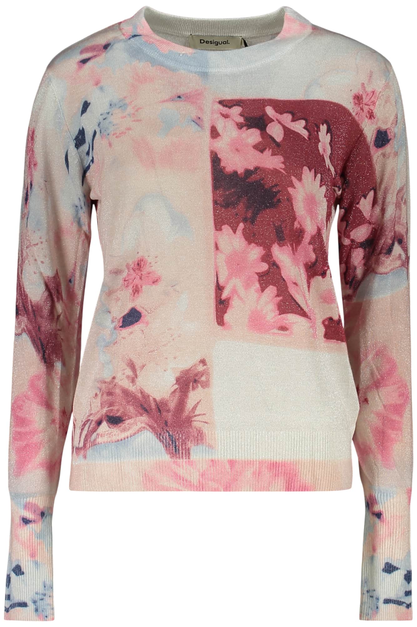 Desigual mujer rosa jersey