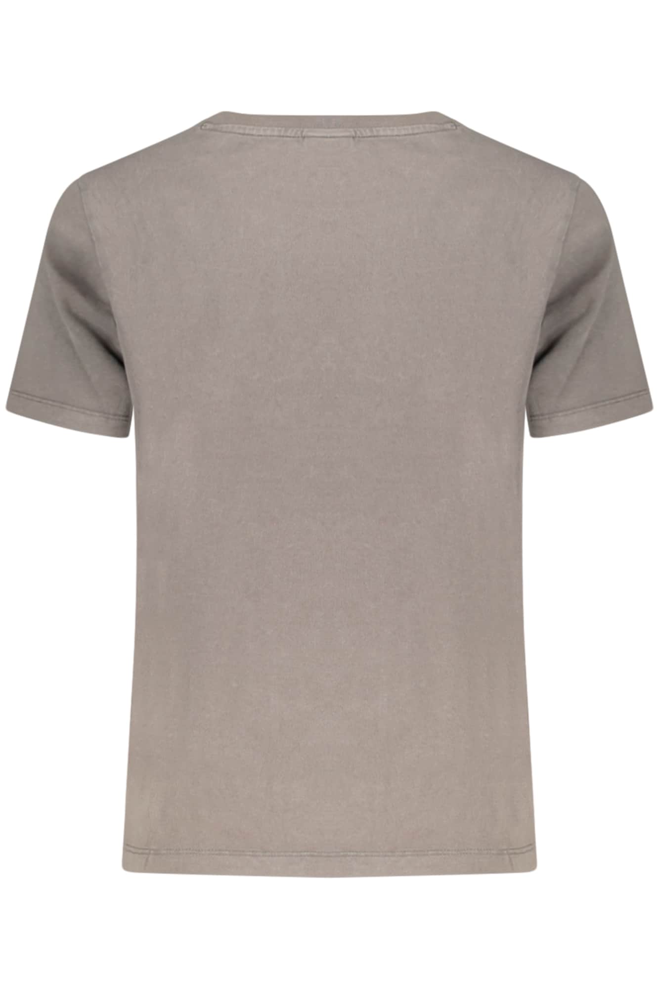 Desigual mujer manga corta t-camisa gris