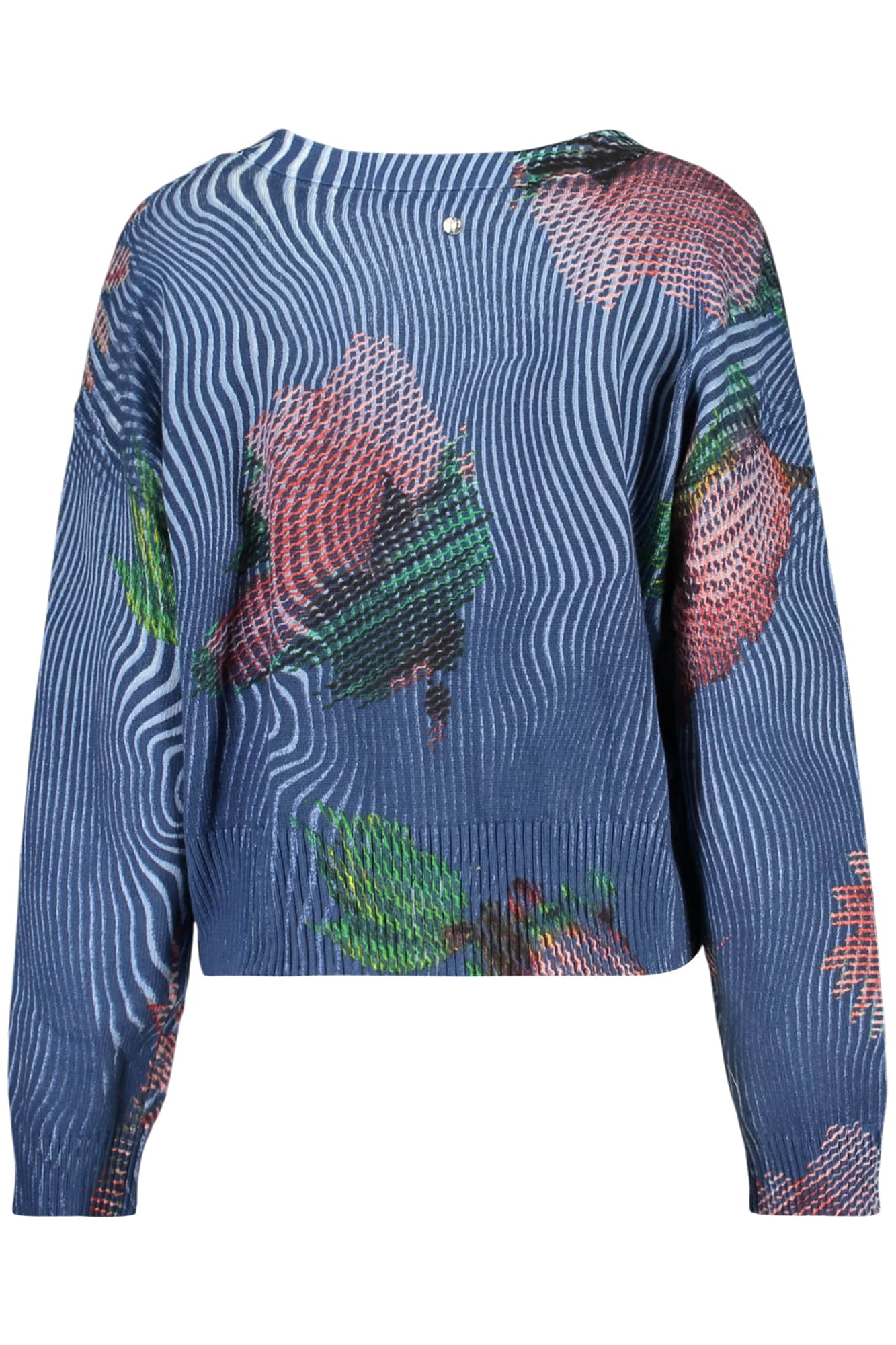 Desigual mujer azul cárdigan