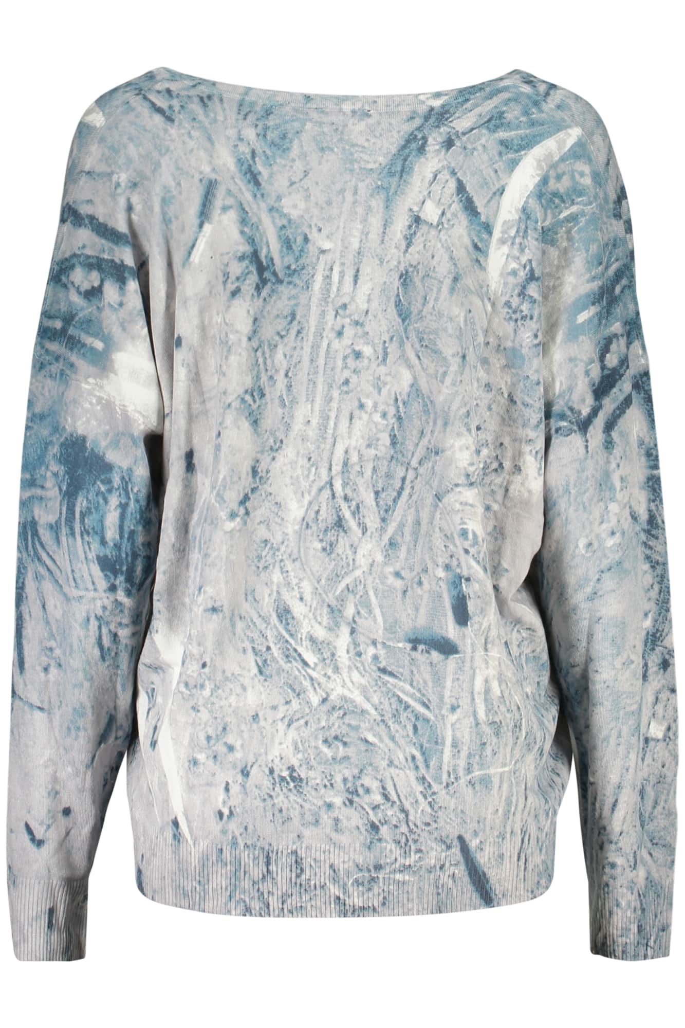 Desigual mujer azul jersey