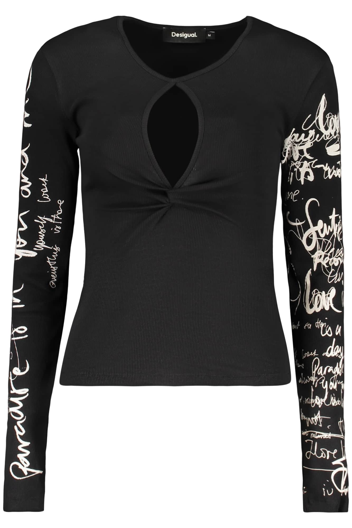 Desigual mujer negro jersey
