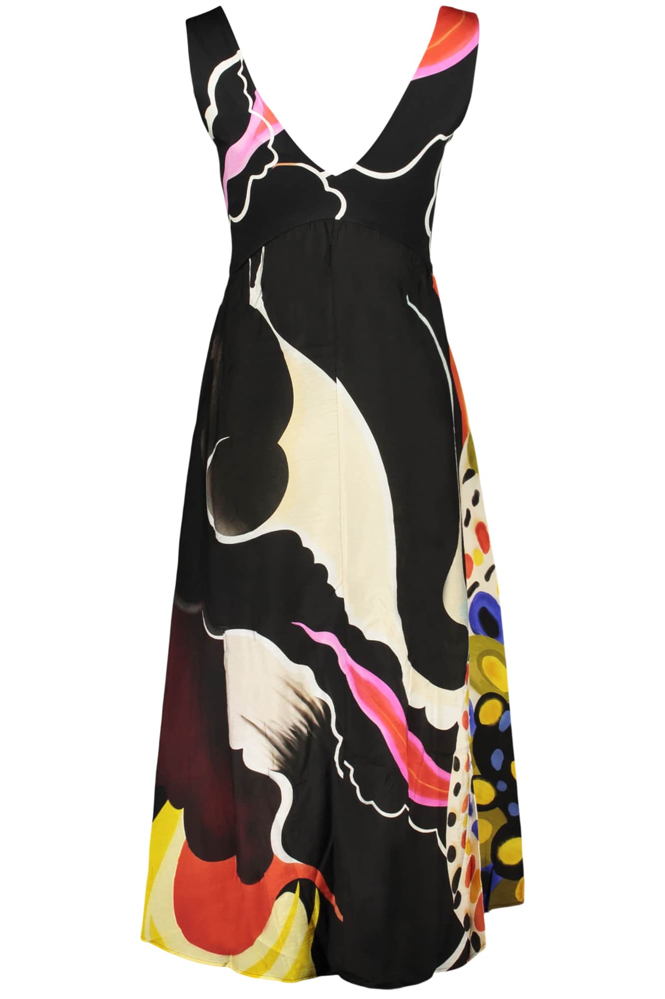 Desigual mujer largo negro vestido