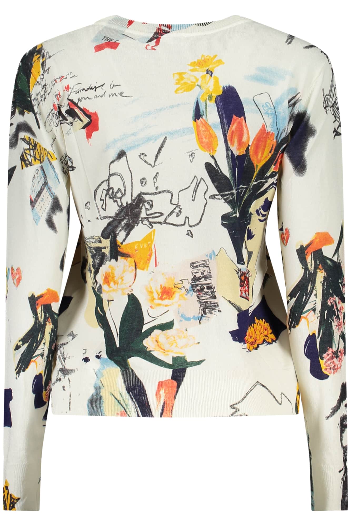 Desigual mujer blanco jersey