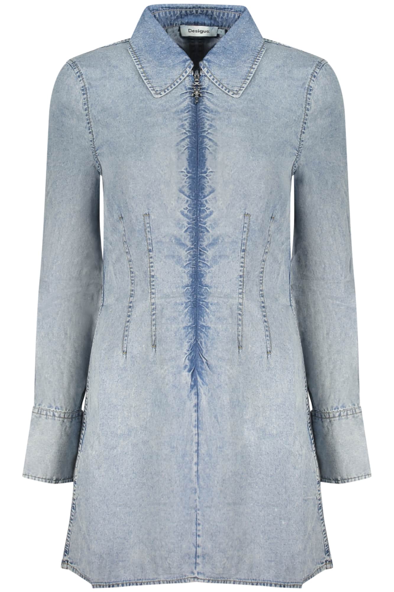 Desigual mujer corto vestido, azul
