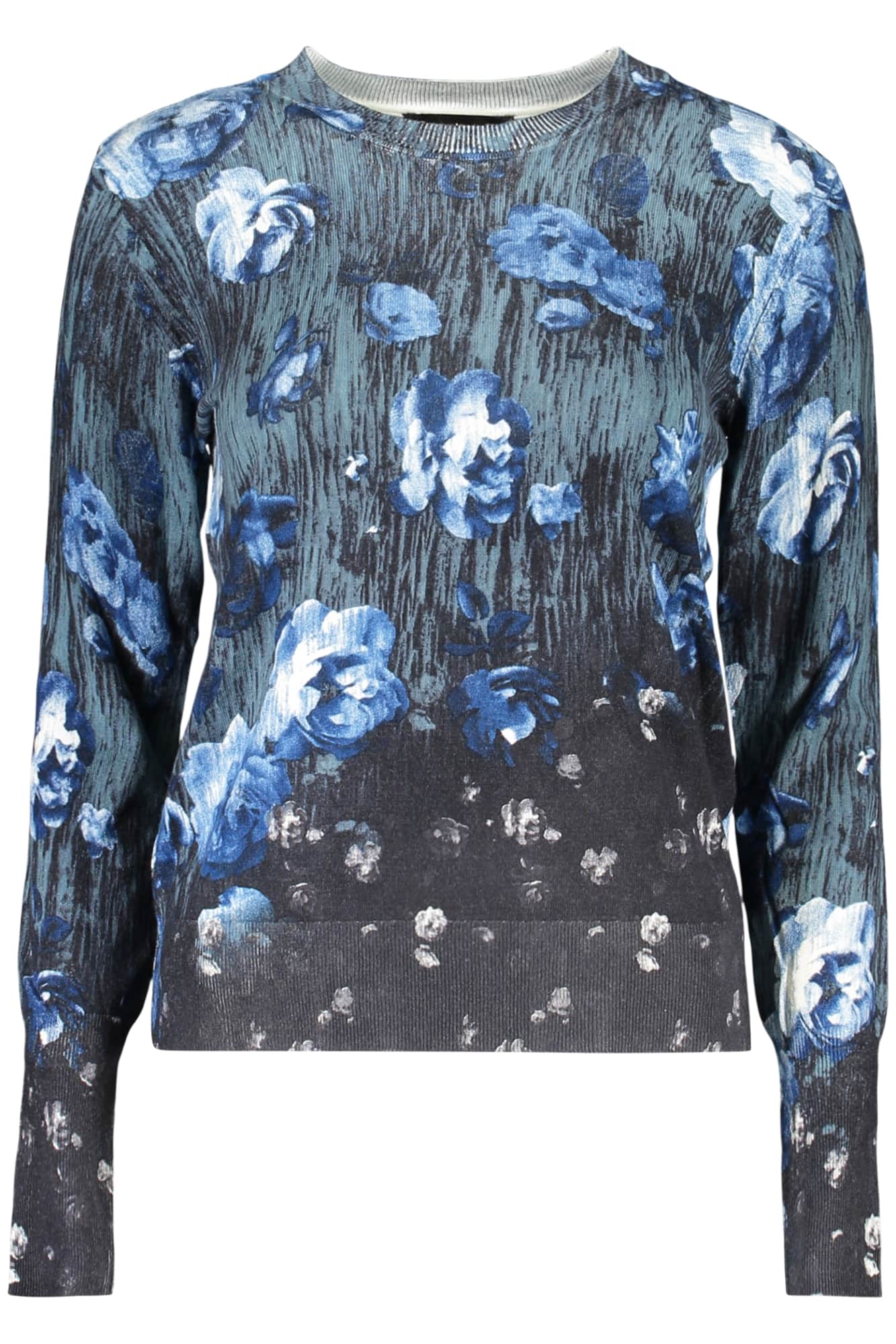 Desigual mujer azul jersey