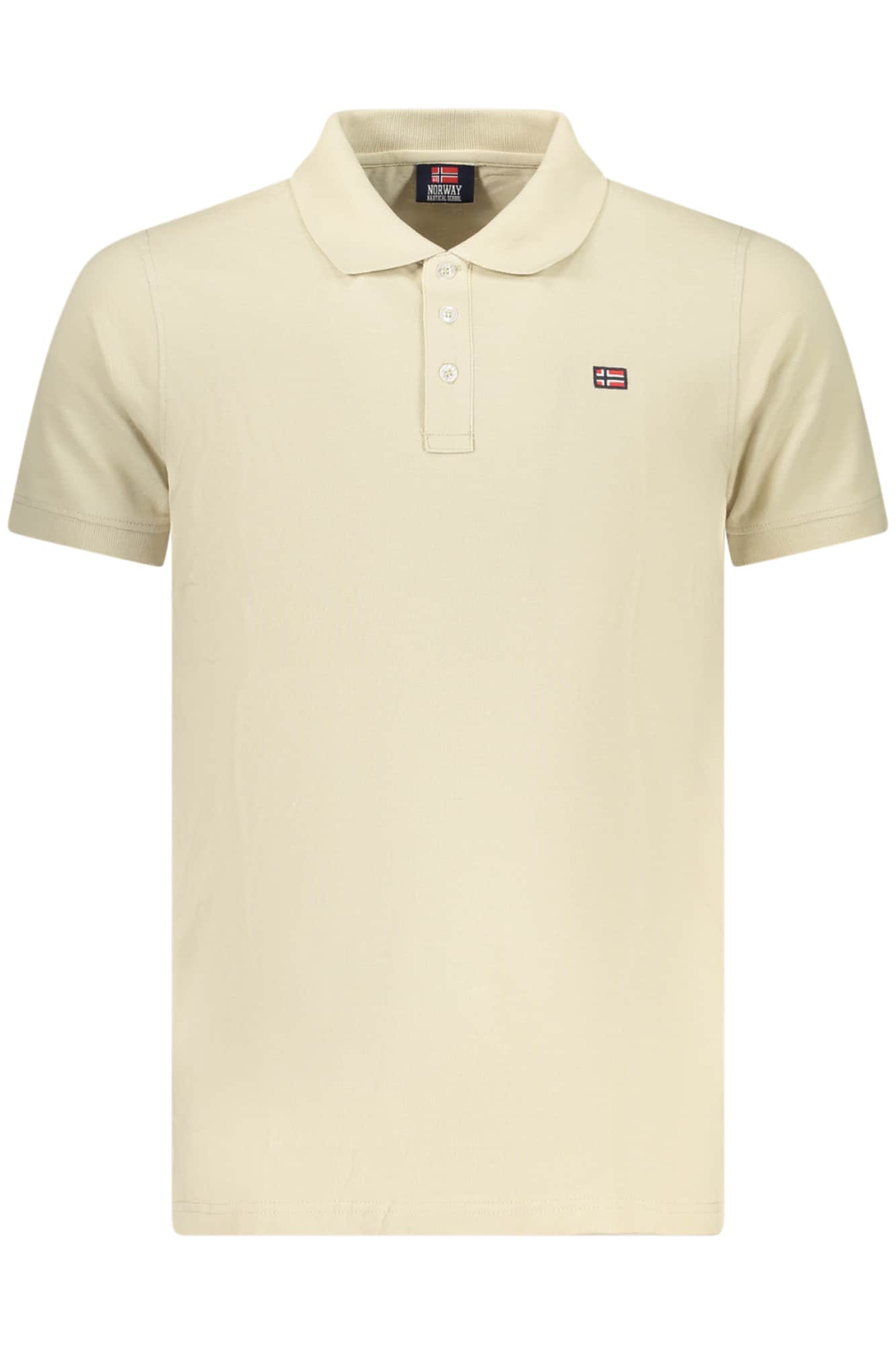 Norway 1963 hombre manga corta polo, verde