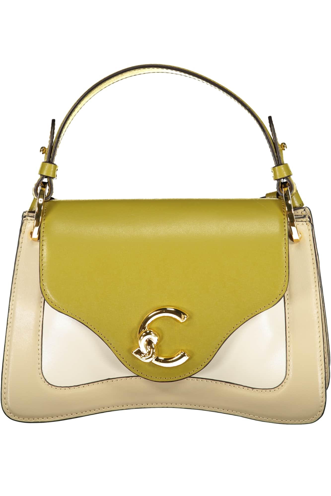 Coccinelle mujer verde bolso