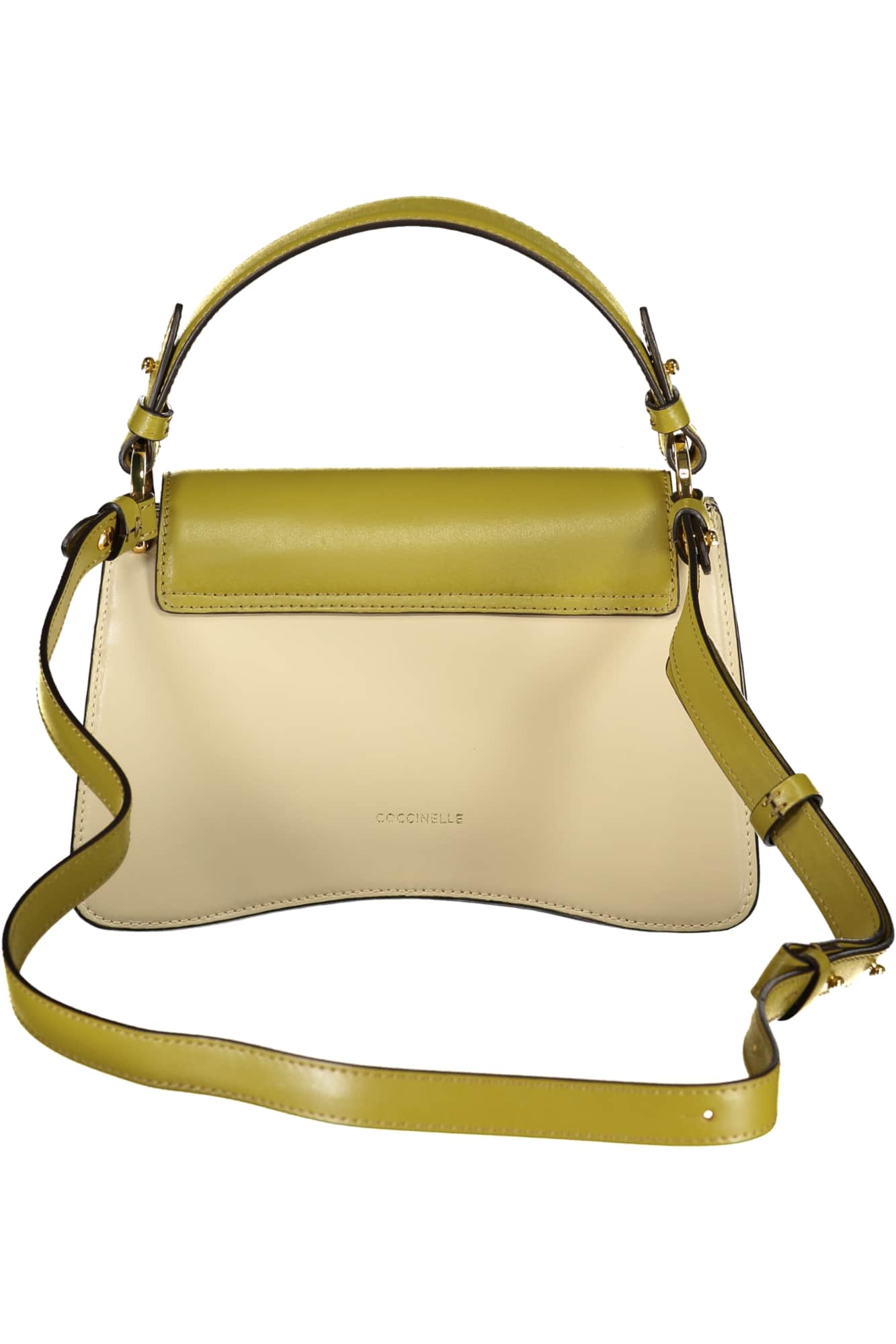 Coccinelle mujer verde bolso