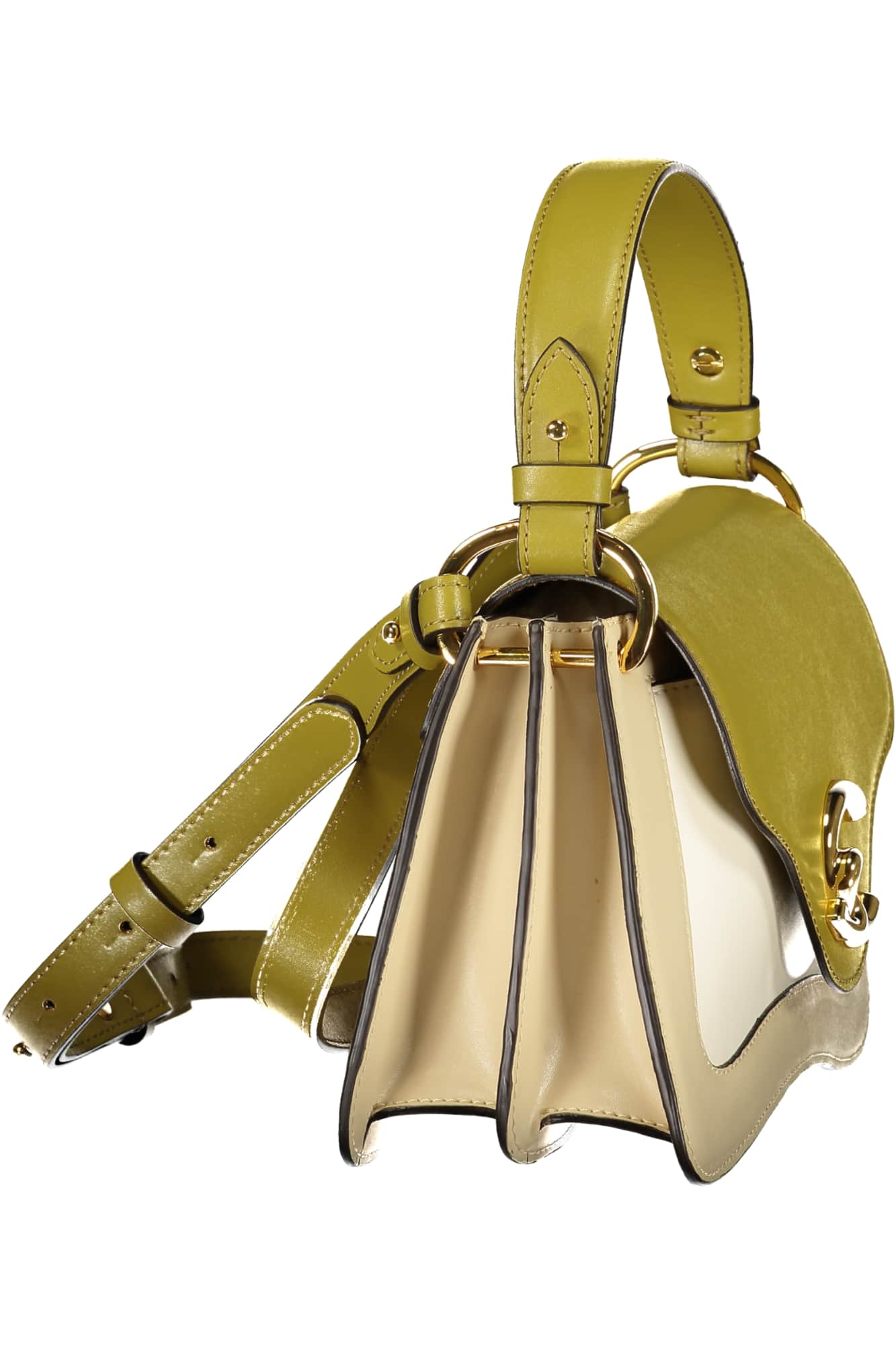Coccinelle mujer verde bolso