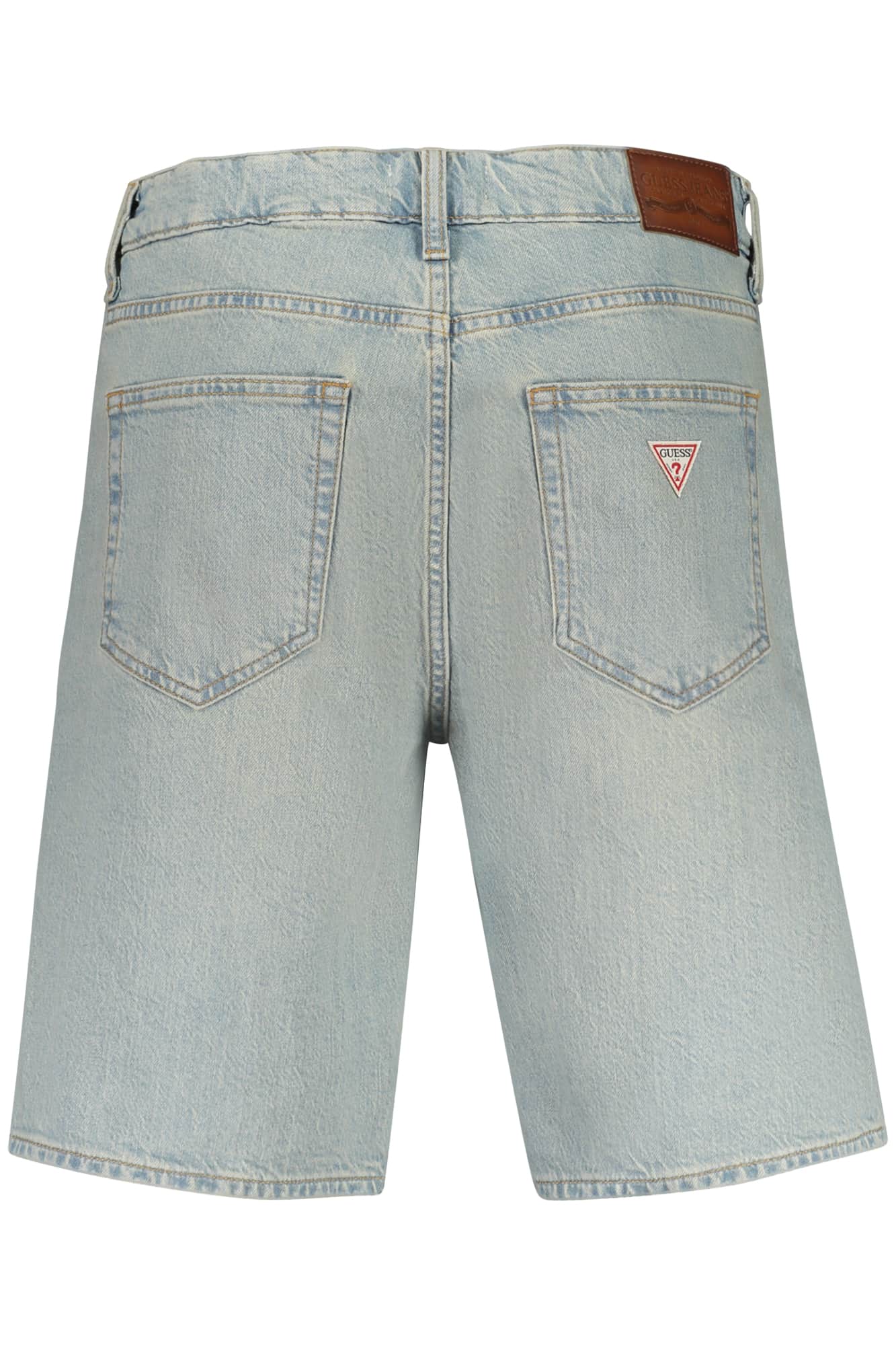 Guess vaqueros hombre bermudas pantalón corto azul