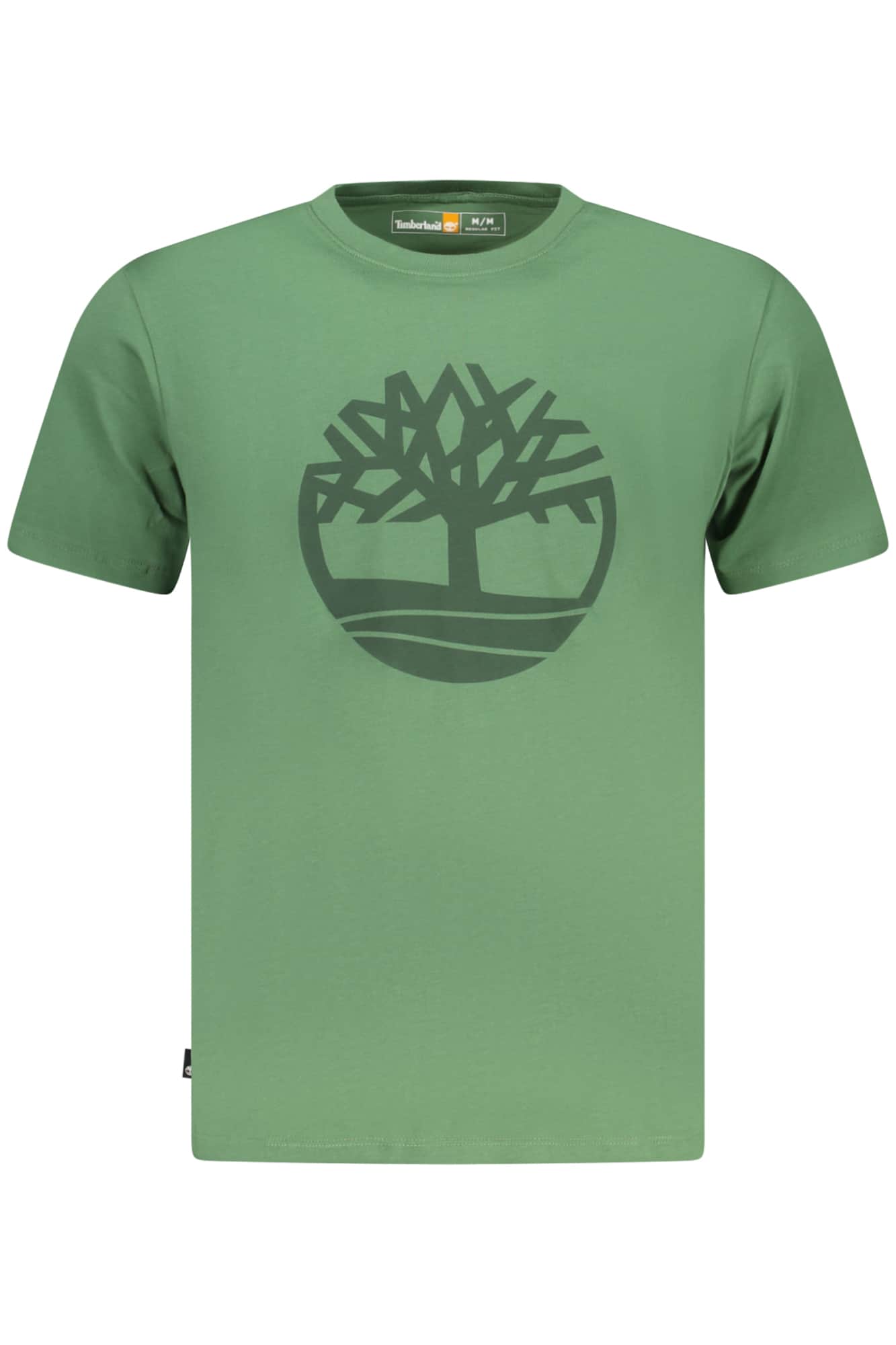 Timberland hombre manga corta t-camisa verde