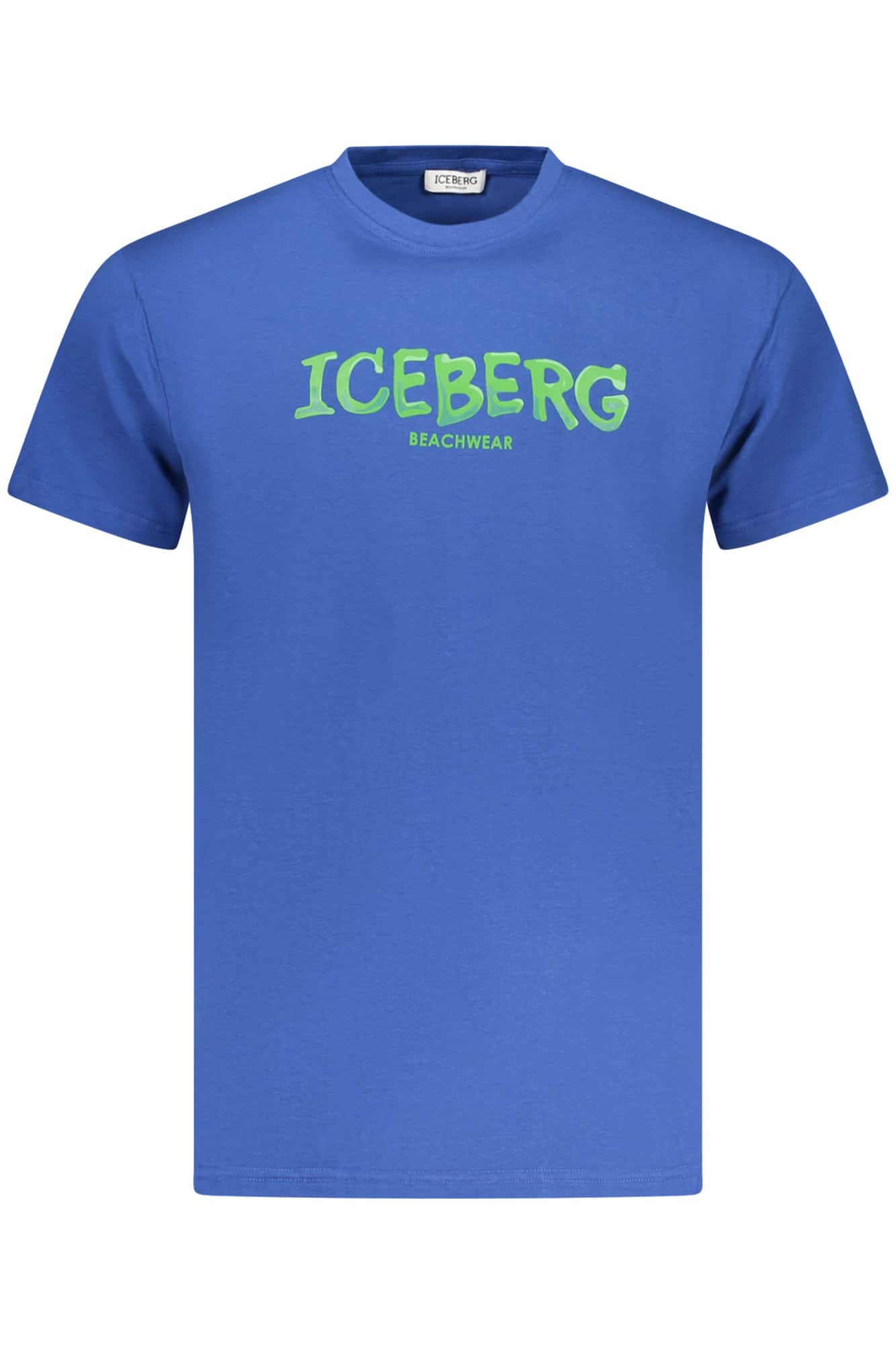 Iceberg hombre manga corta t-camisa blanco