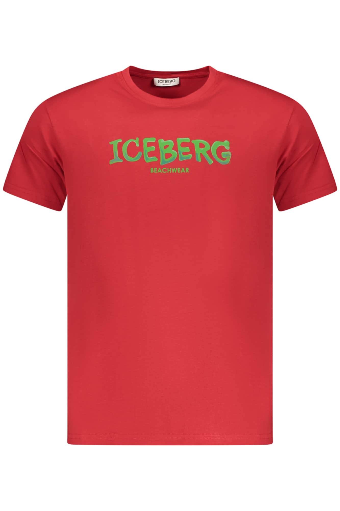 Iceberg hombre manga corta t-camisa blanco