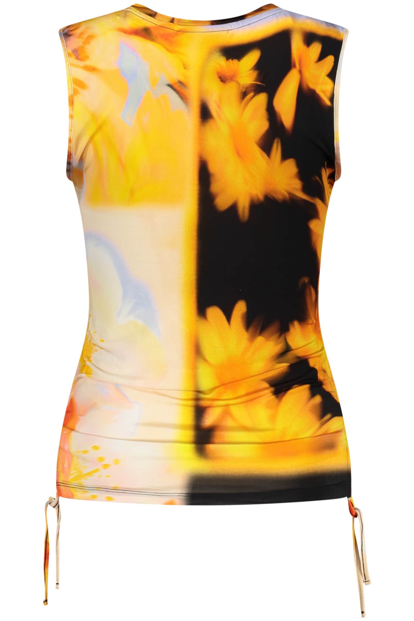 Desigual mujer naranja camiseta de tirantes