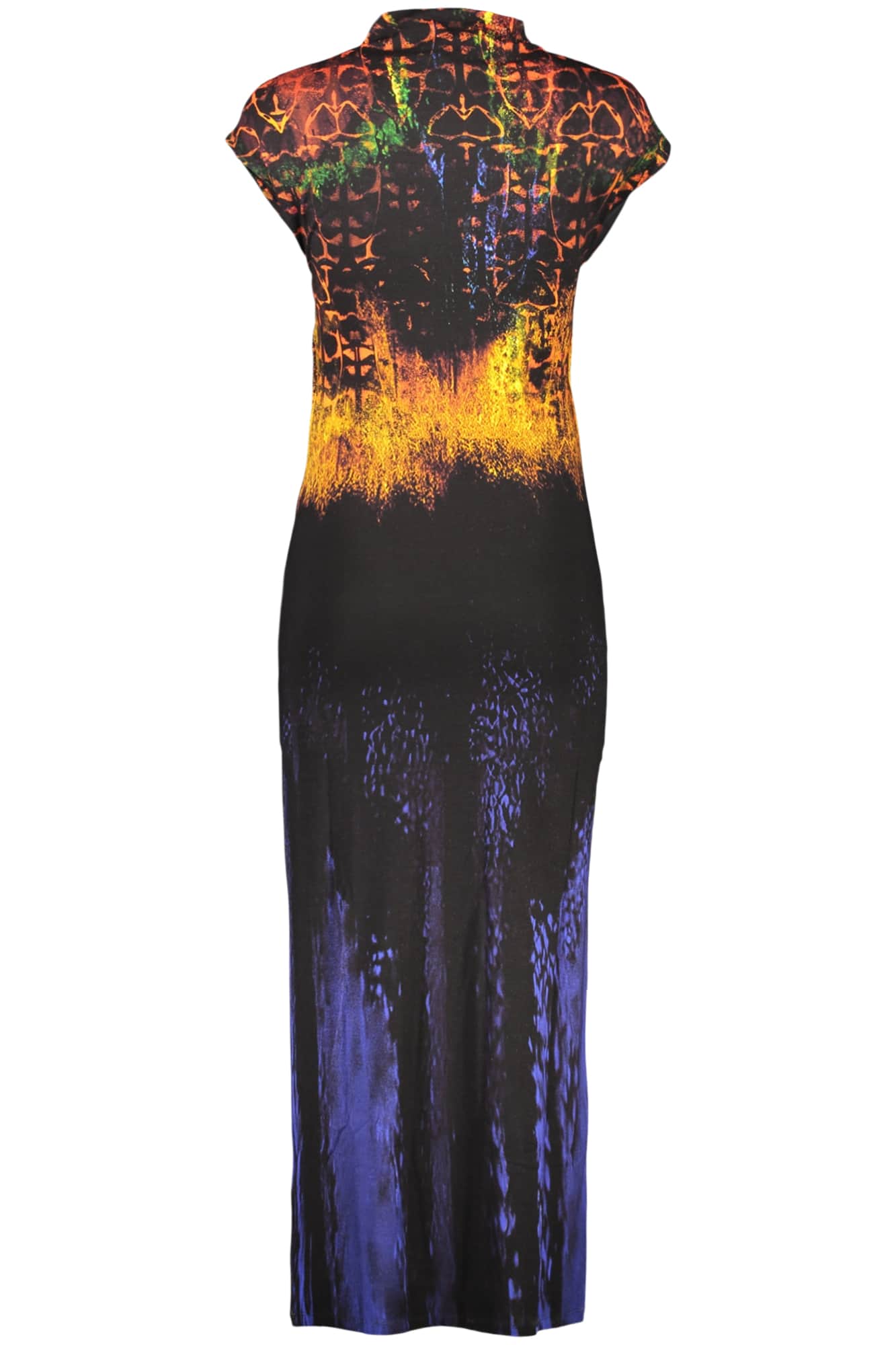 Desigual mujer largo negro vestido