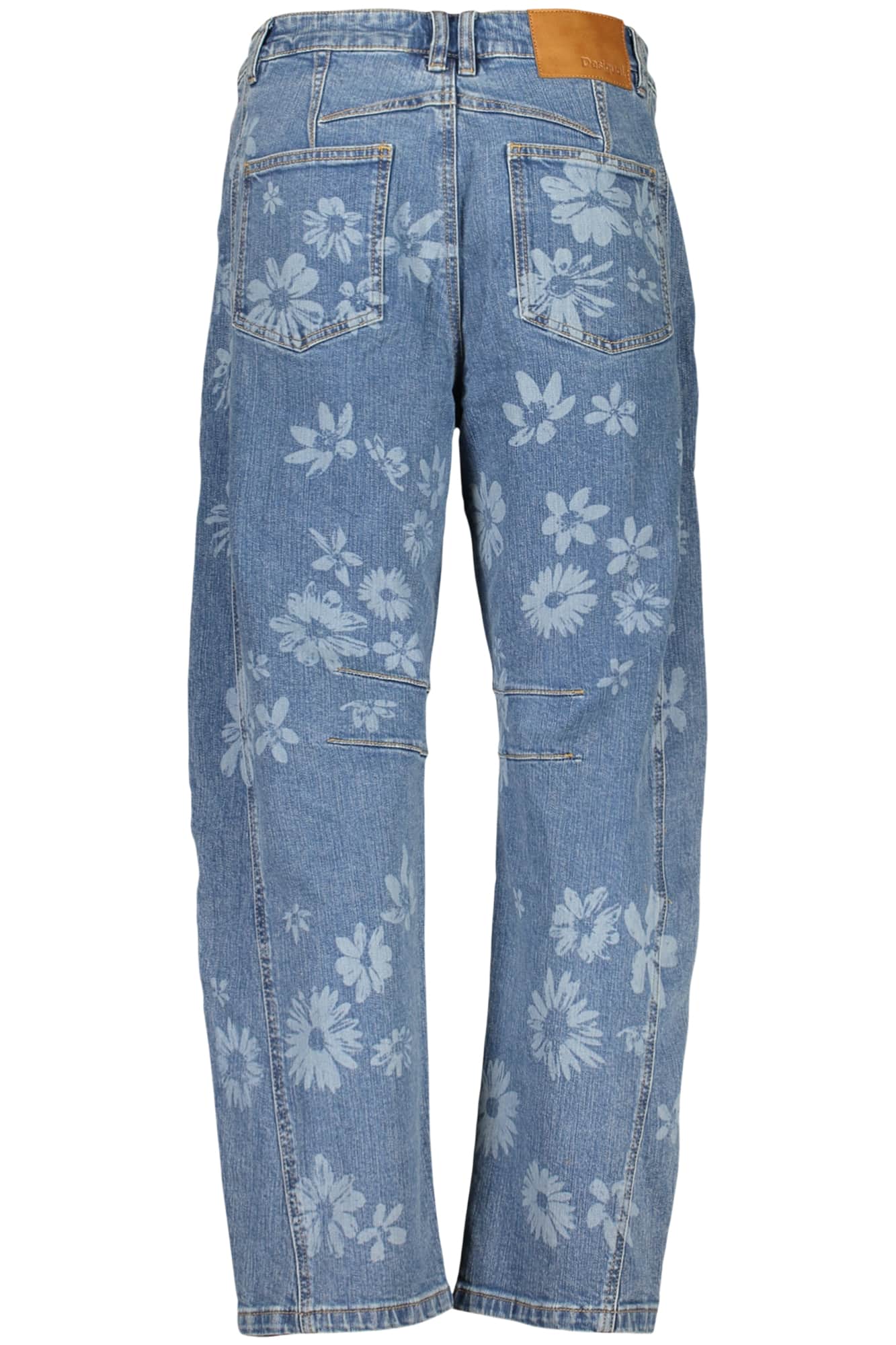 Desigual mujer denim vaqueros, azul