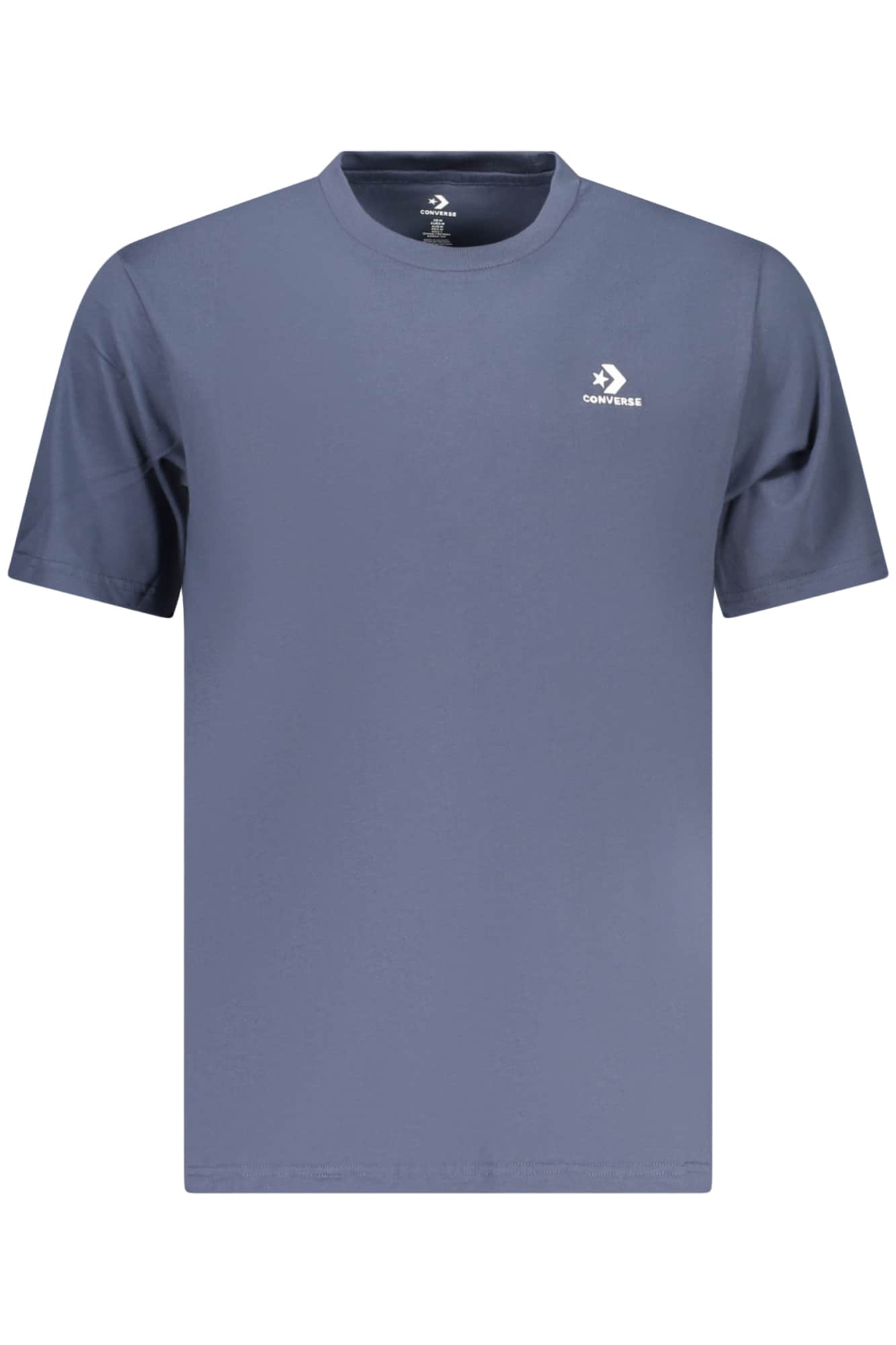 Converse Hombre Manga Corta T-Camisa, Blanco