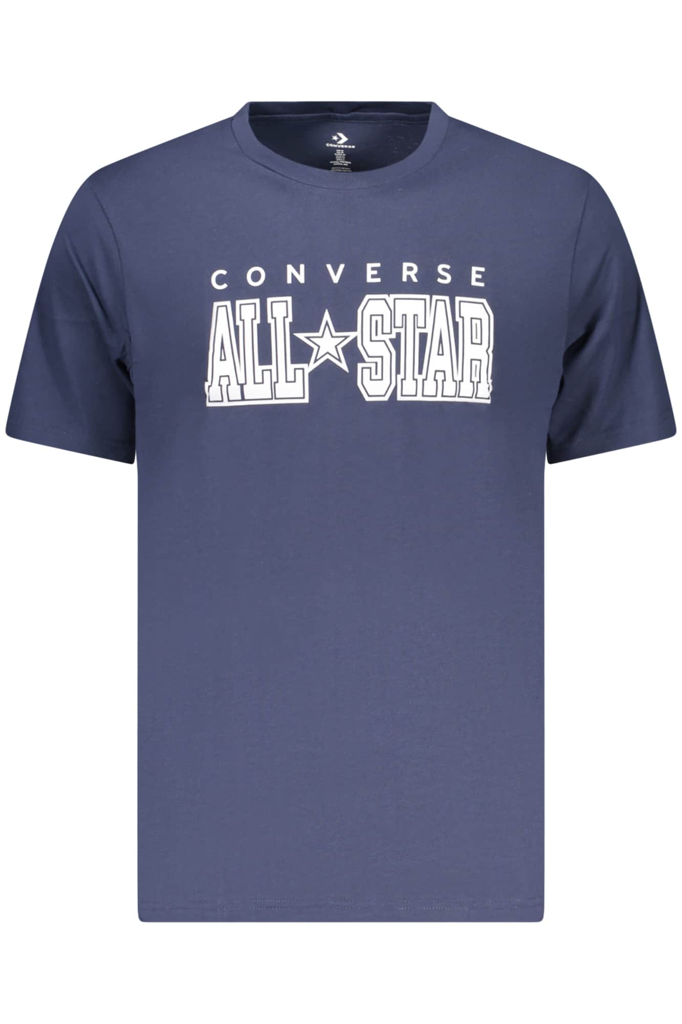 Converse Hombre Manga Corta T-Camisa, Blanco