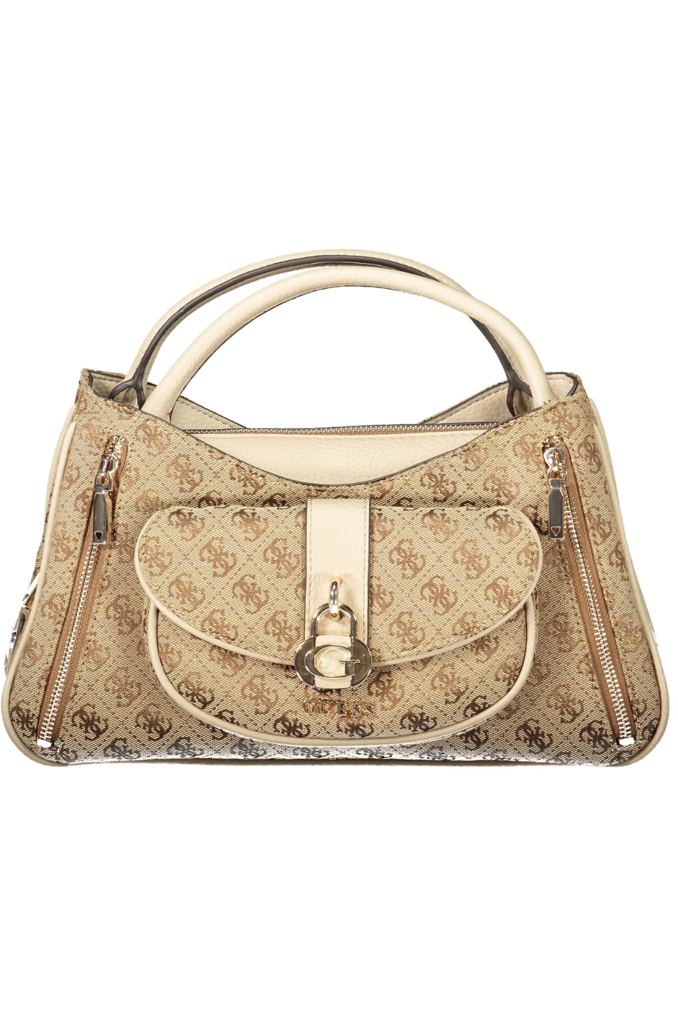 Guess vaqueros mujer beige bolso