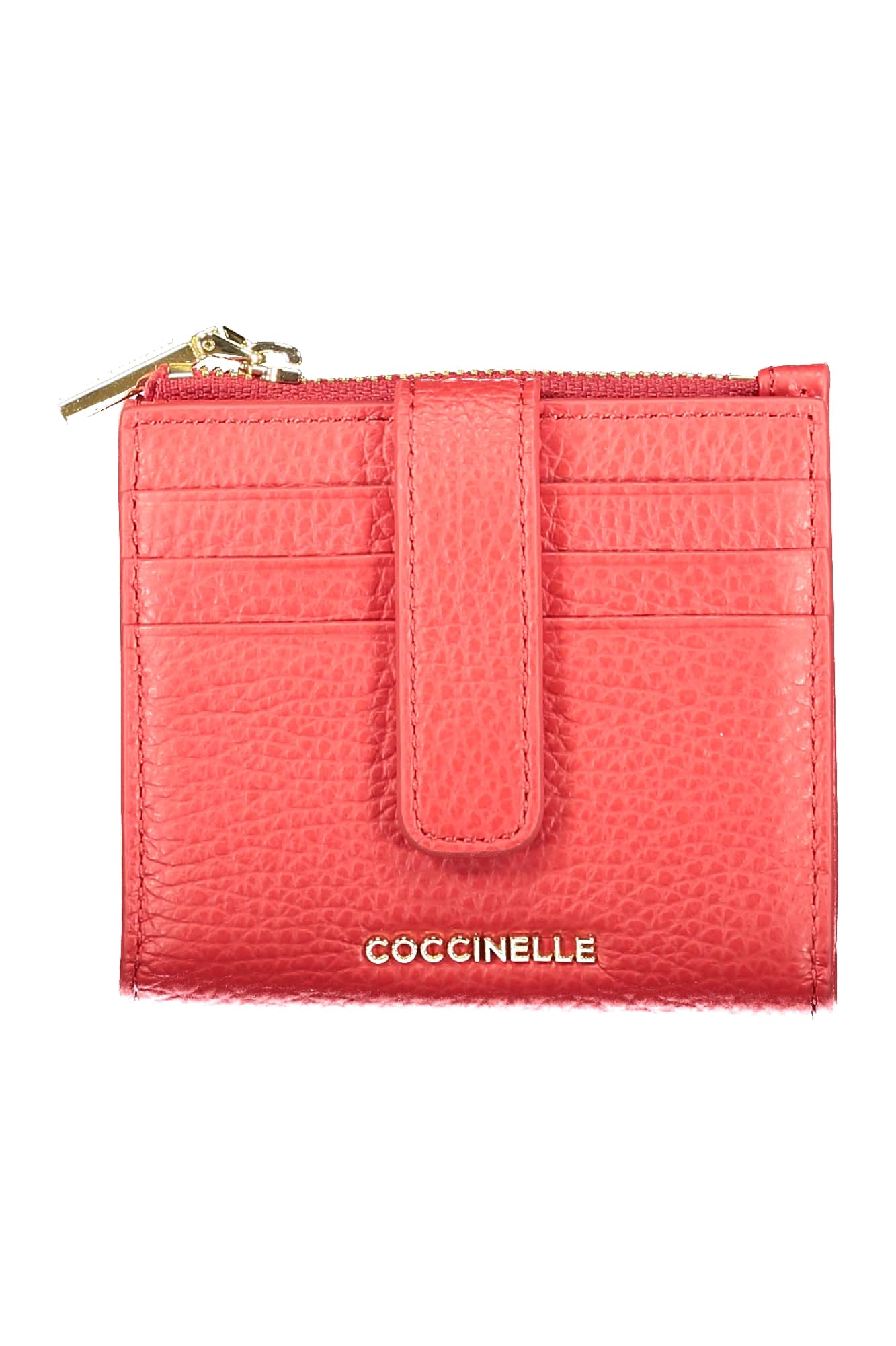 Coccinelle mujer rojo cartera