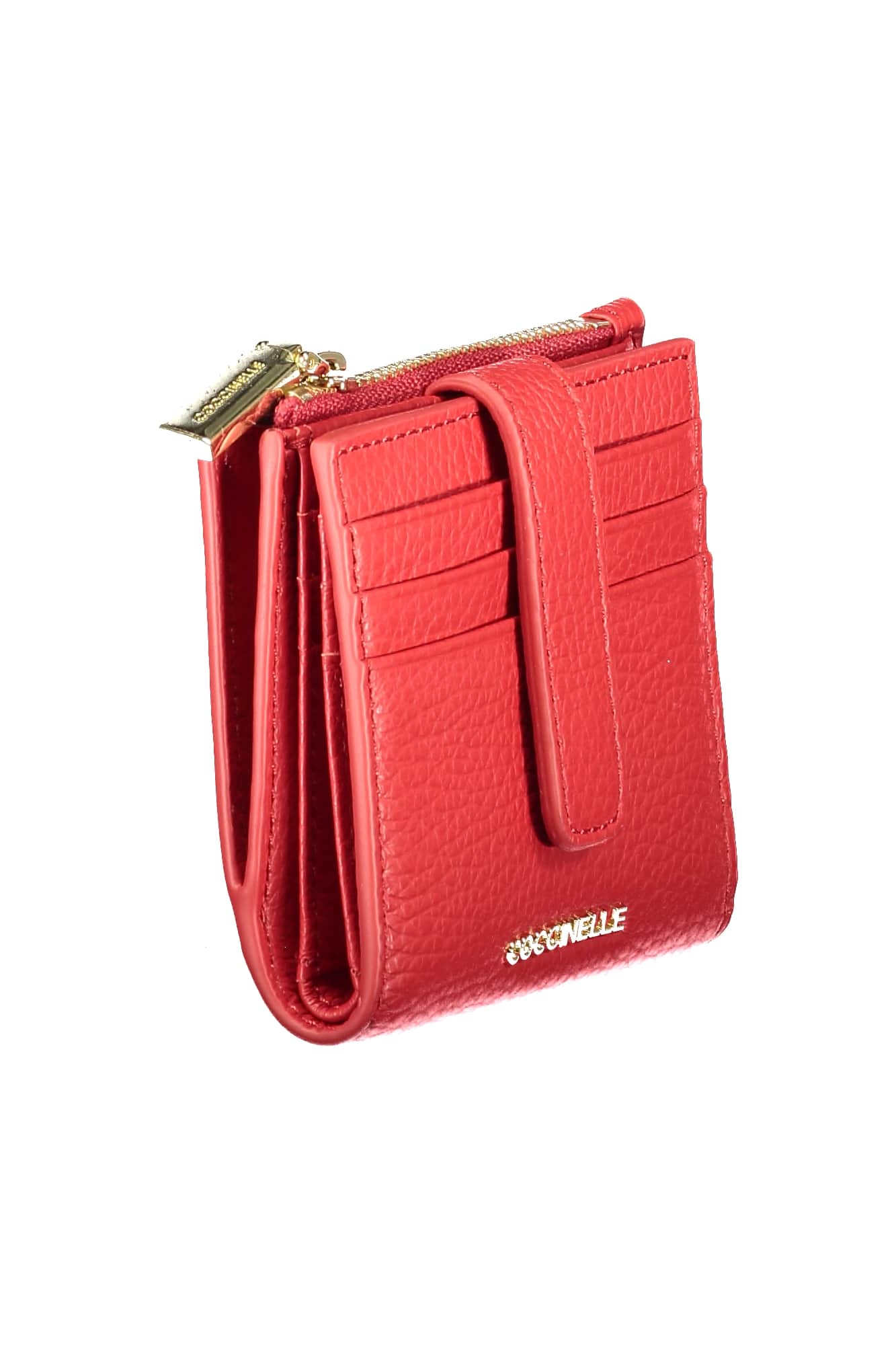 Coccinelle mujer rojo cartera