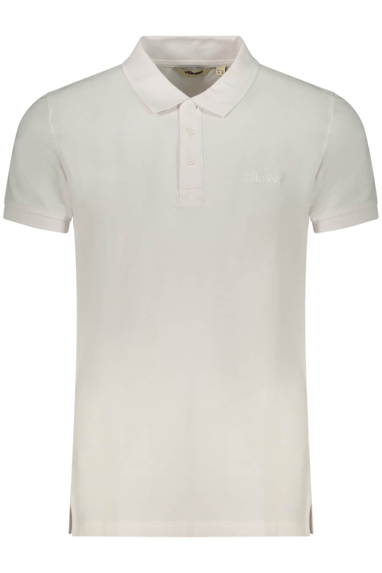 Ellesse hombre manga corta polo blanco