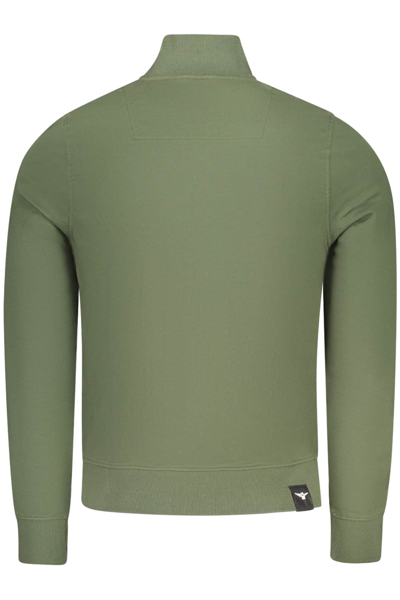Military academy hombre negro con cremallera sudadera