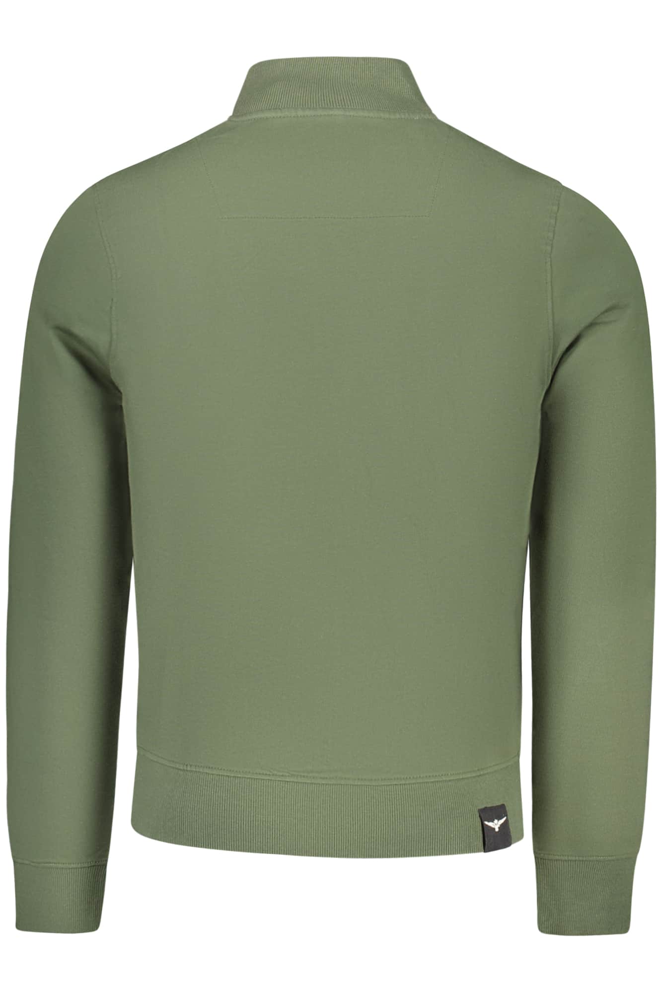 Military academy hombre negro con cremallera sudadera