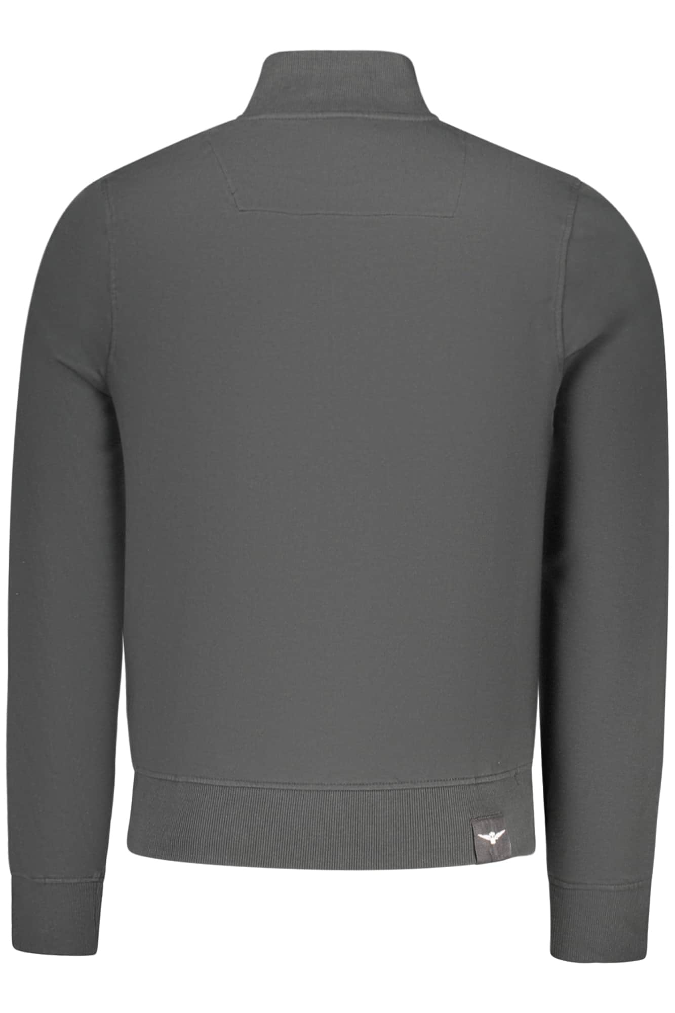 Military academy hombre negro con cremallera sudadera