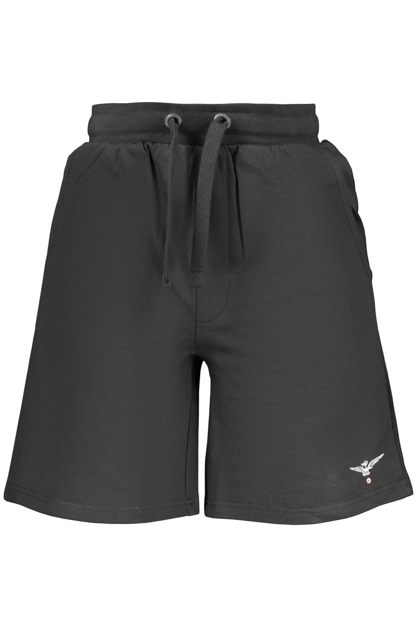 Military academy hombre negro corto chándal pantalón