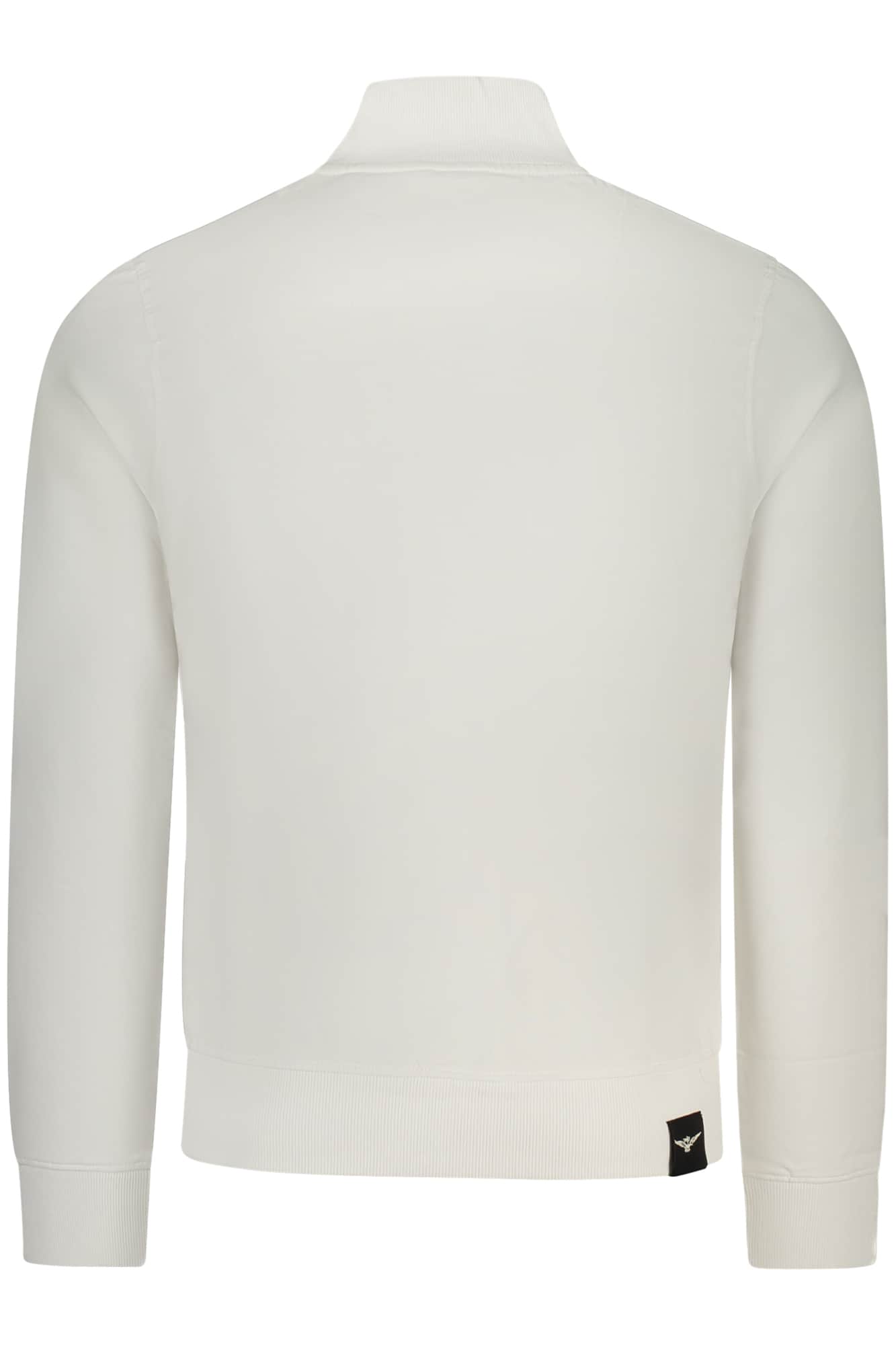 Military academy hombre blanco con cremallera sudadera