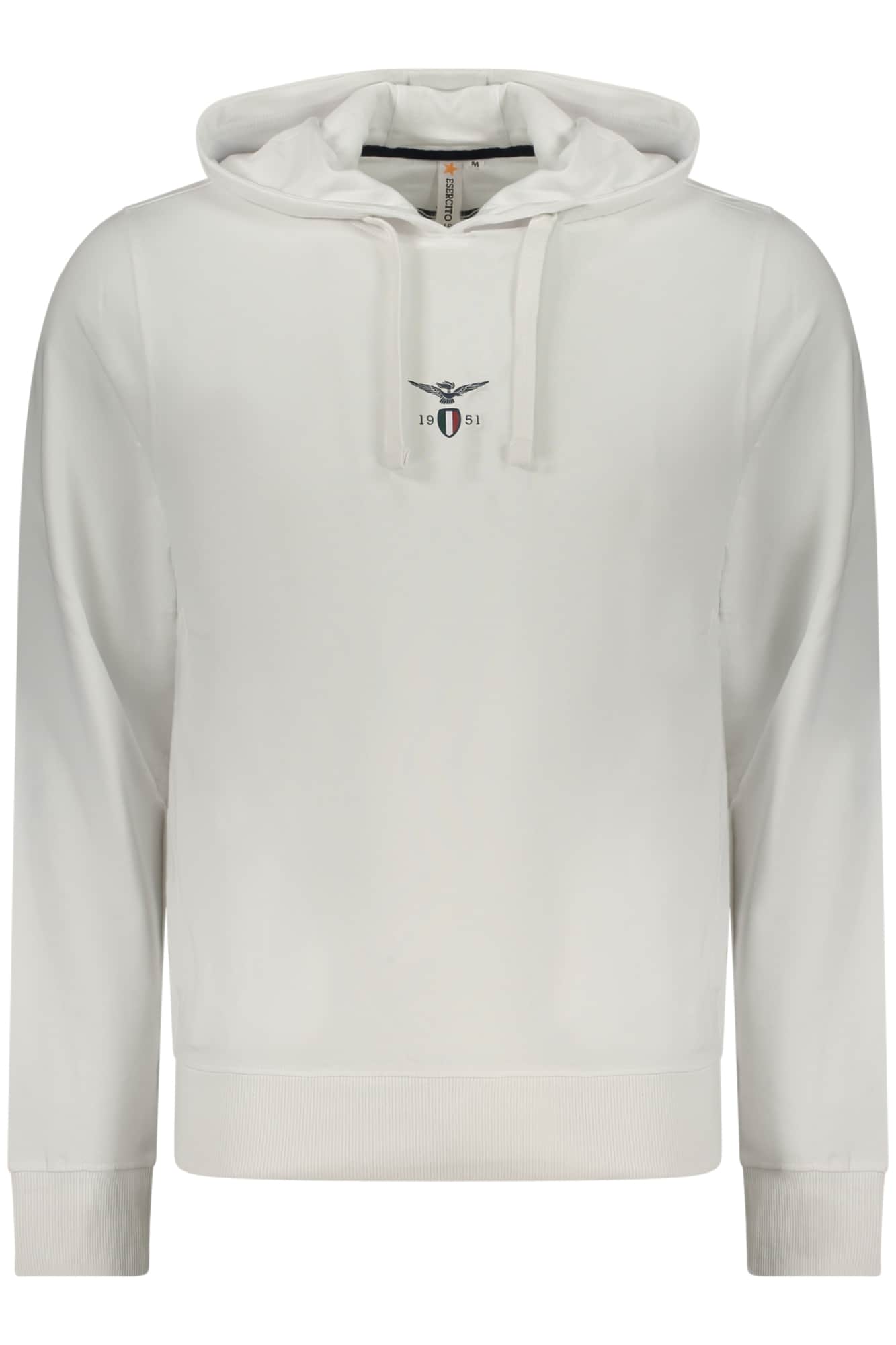 Military academy hombre blanco con cremallera sudadera