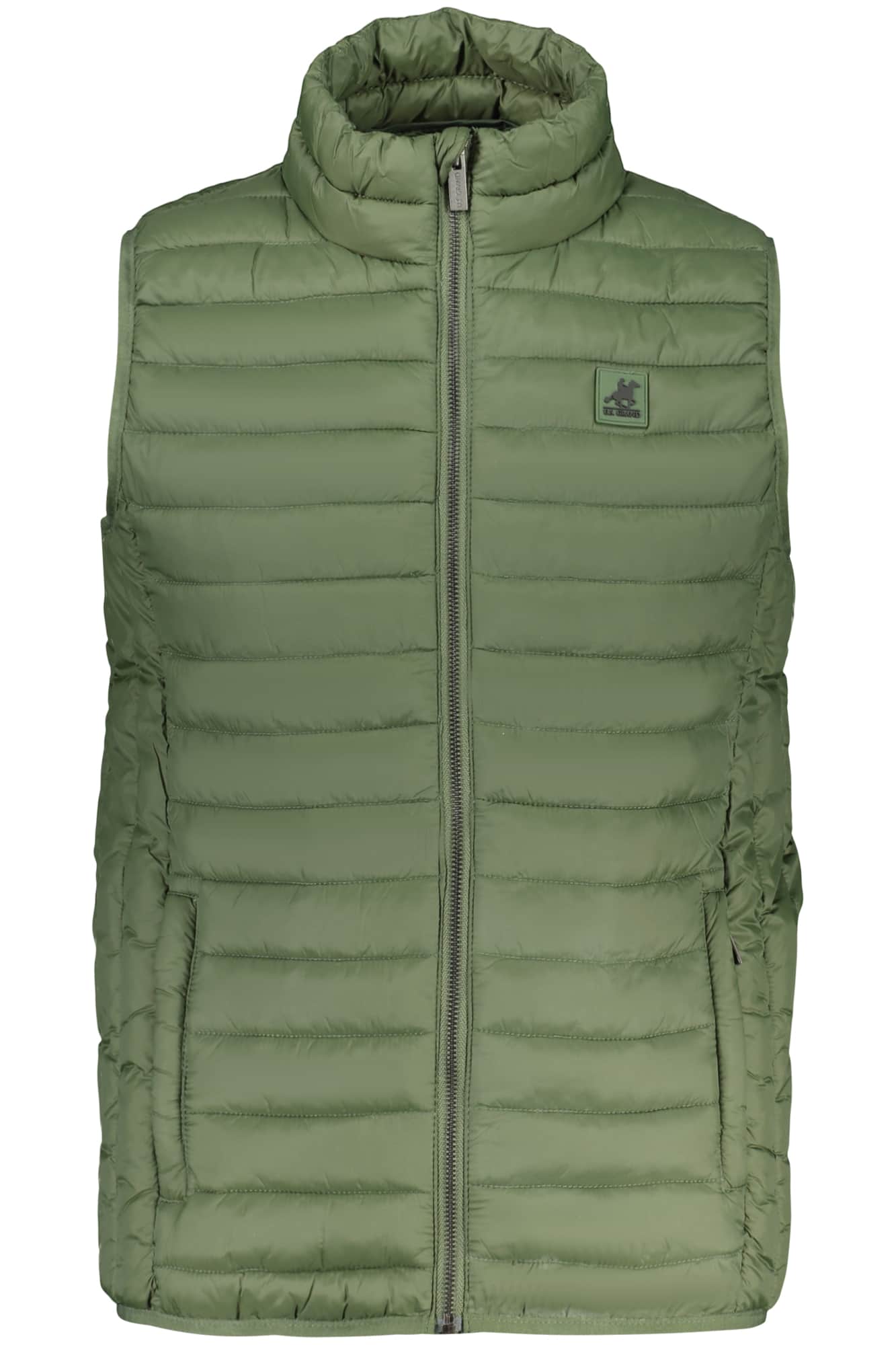 US Grand hombre azul sin mangas chaqueta