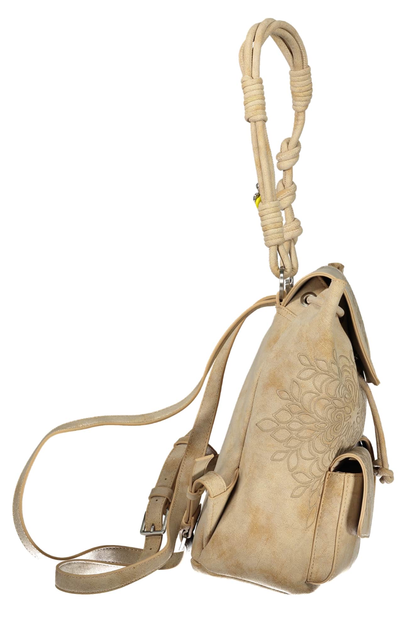 Desigual mujer beige mochila