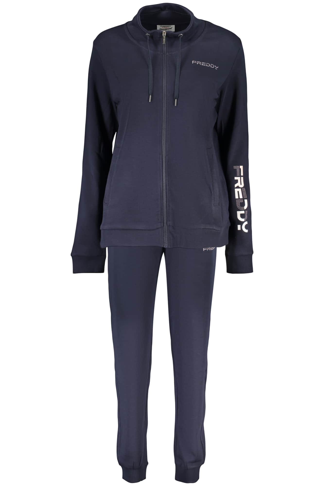 Freddy mujer beige con cremallera sudadera