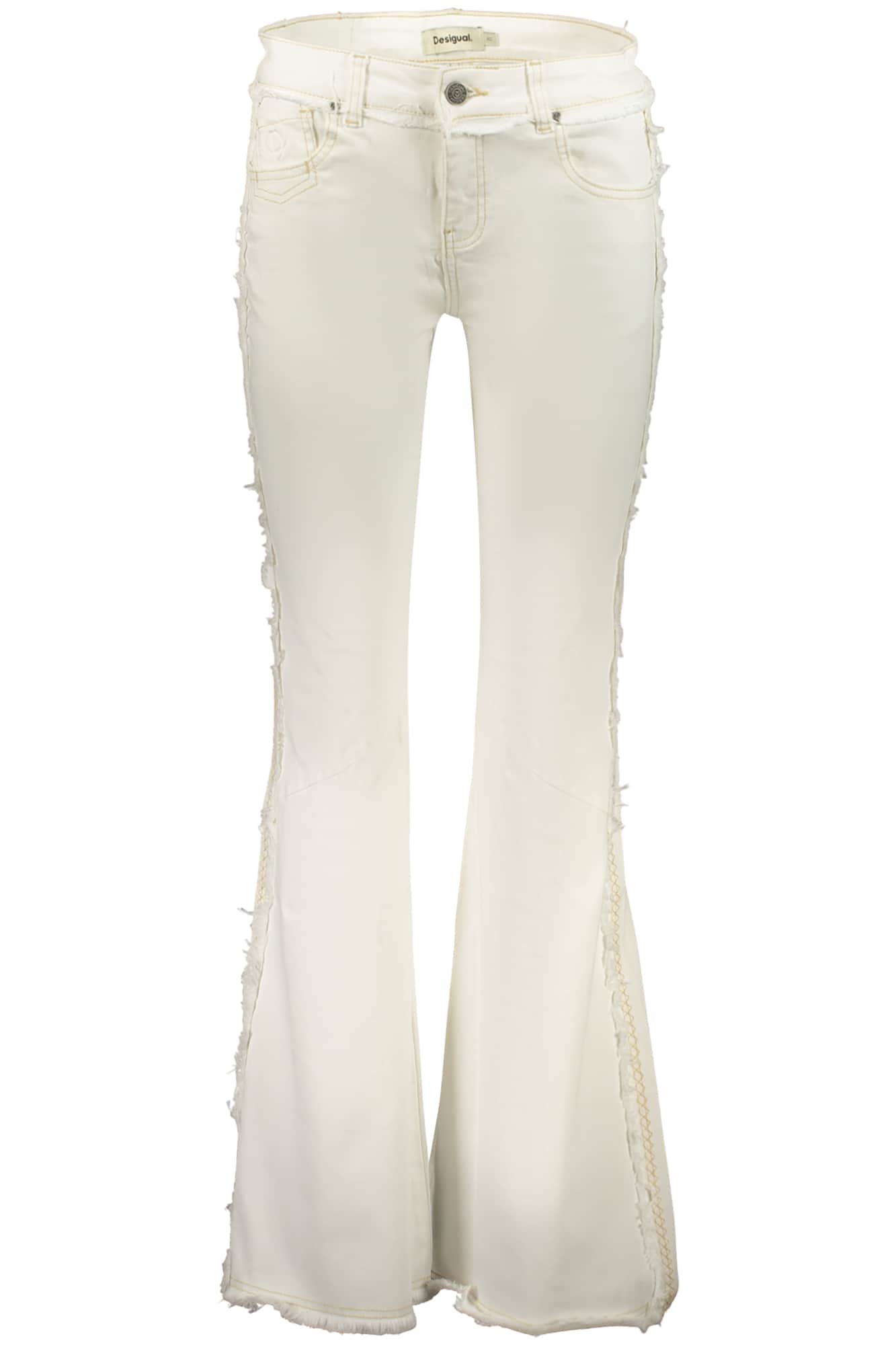 Desigual mujer denim vaqueros blanco