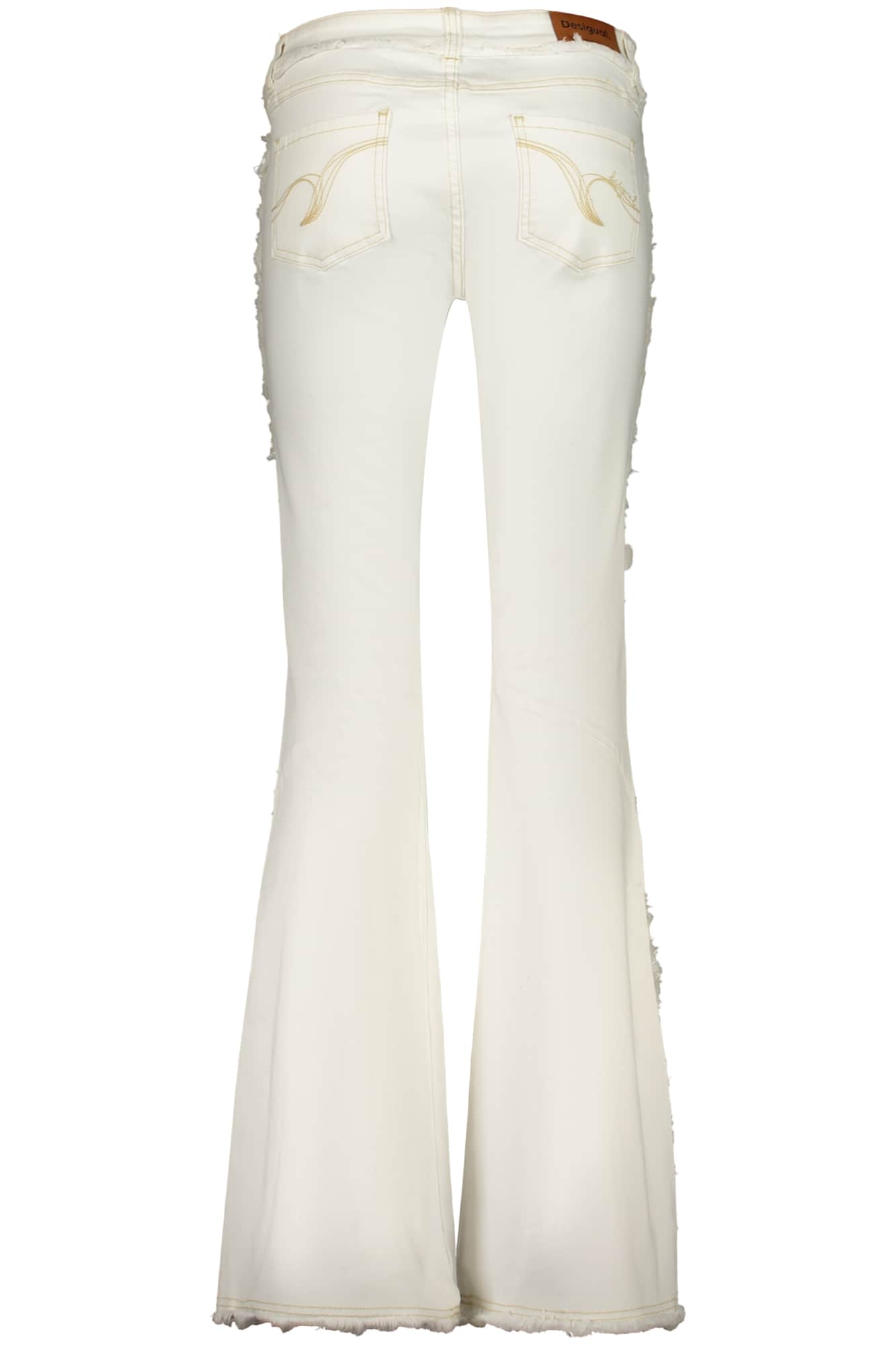 Desigual mujer denim vaqueros blanco