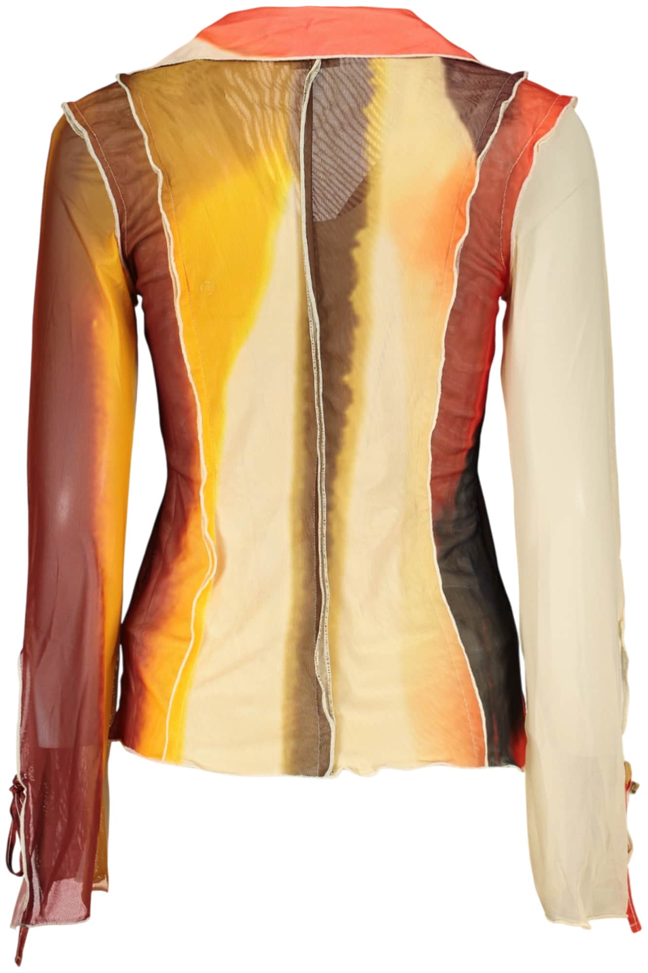 Desigual mujer manga larga camisa, beige