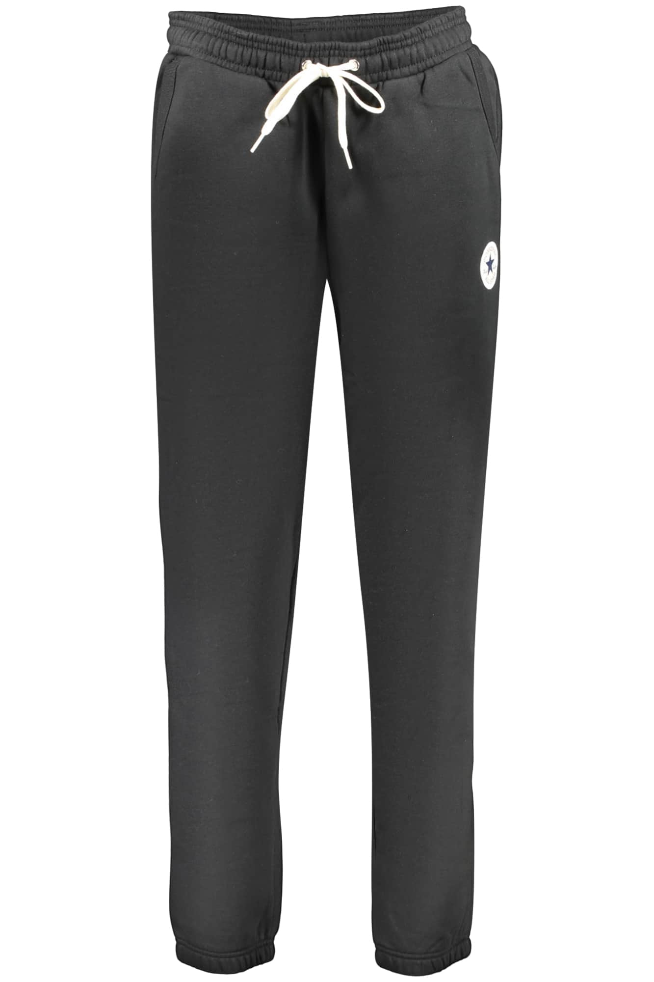 Converse Mujer Largo Chándal Bottoms, Negro