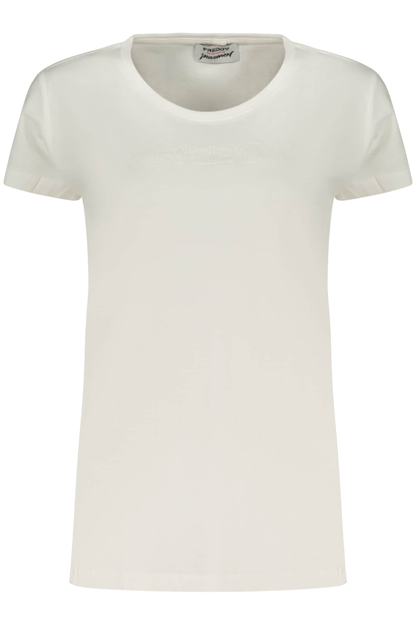 Freddy mujer manga corta t-camisa, azul