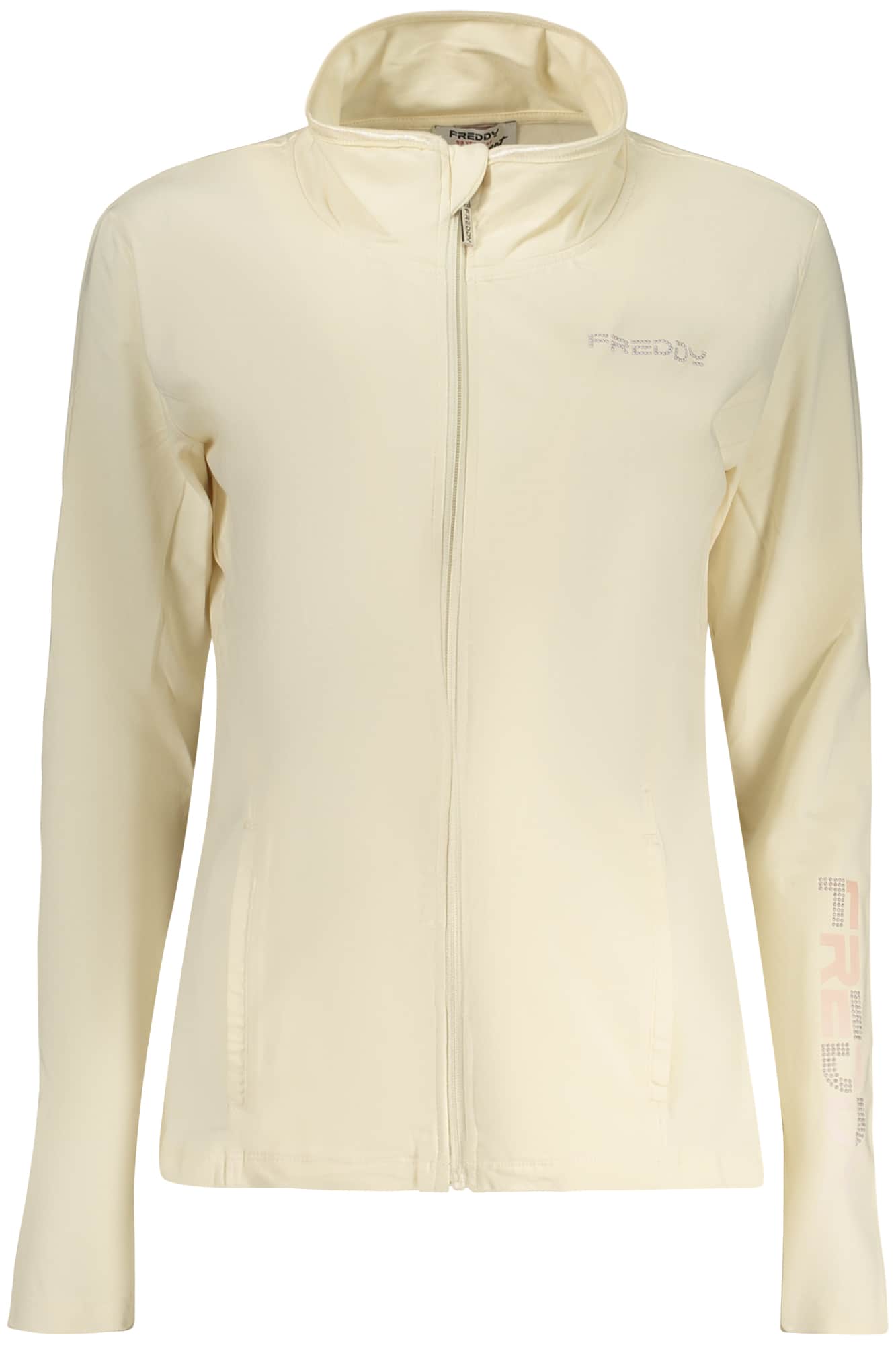 Freddy mujer negro con cremallera sudadera