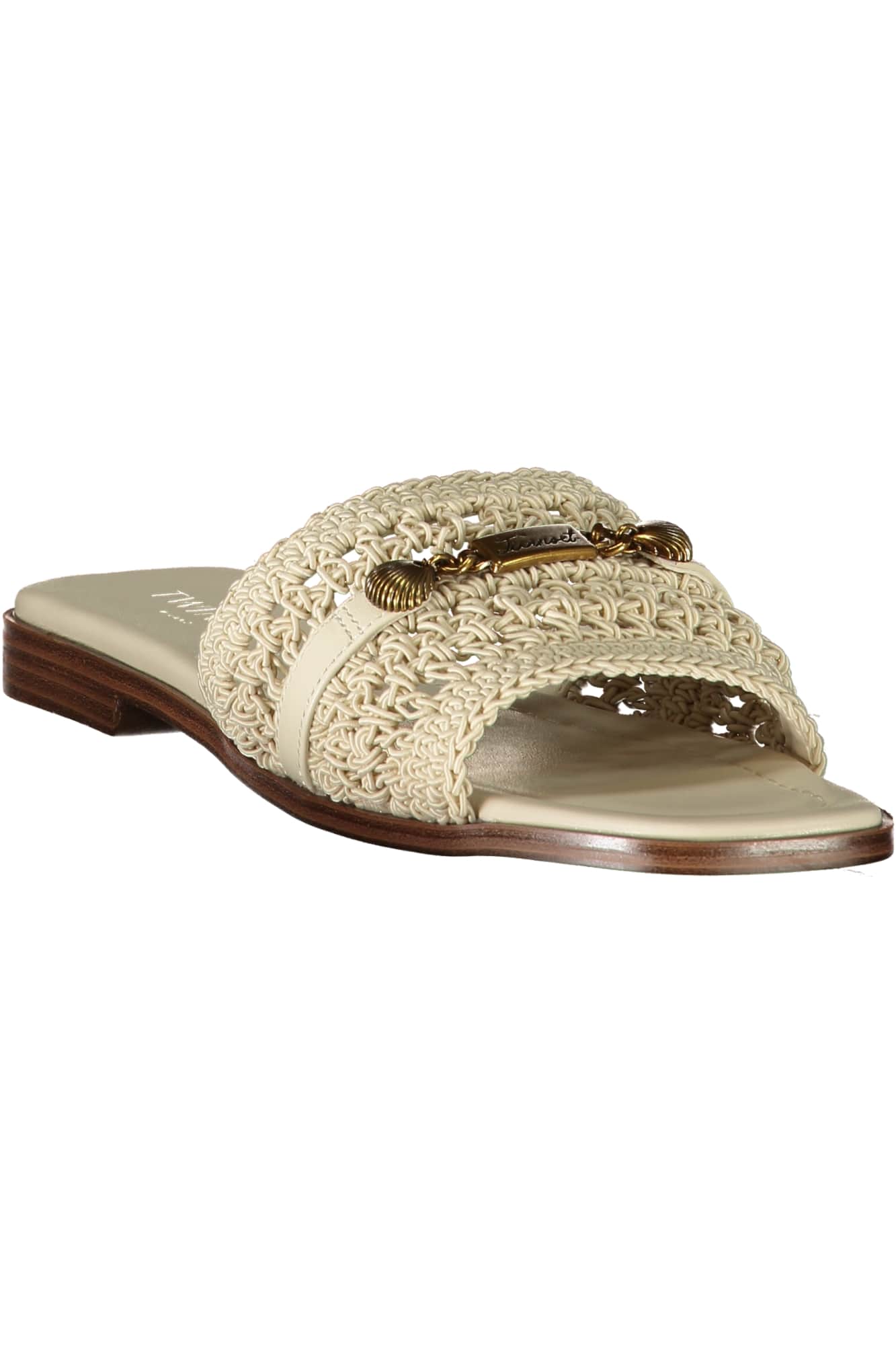 Twinset mujer beige sandalias