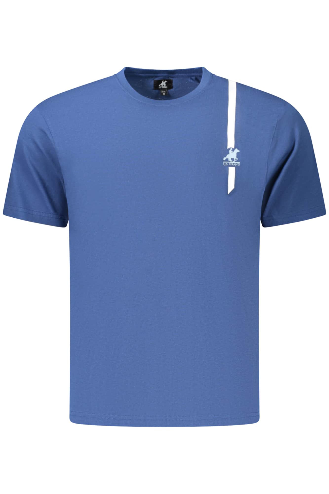 US Grand hombre negro manga corta t-camisa