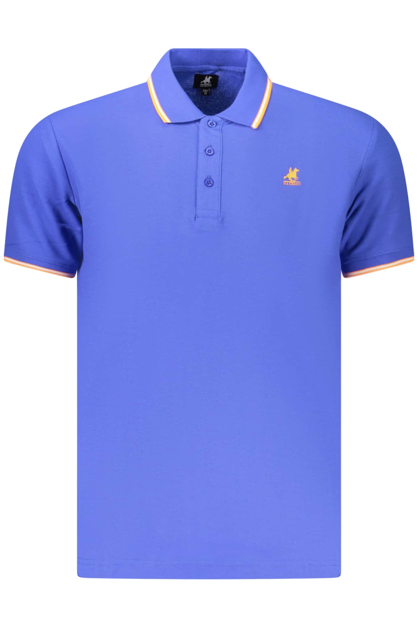 US Grand polo manga corta hombre blanco