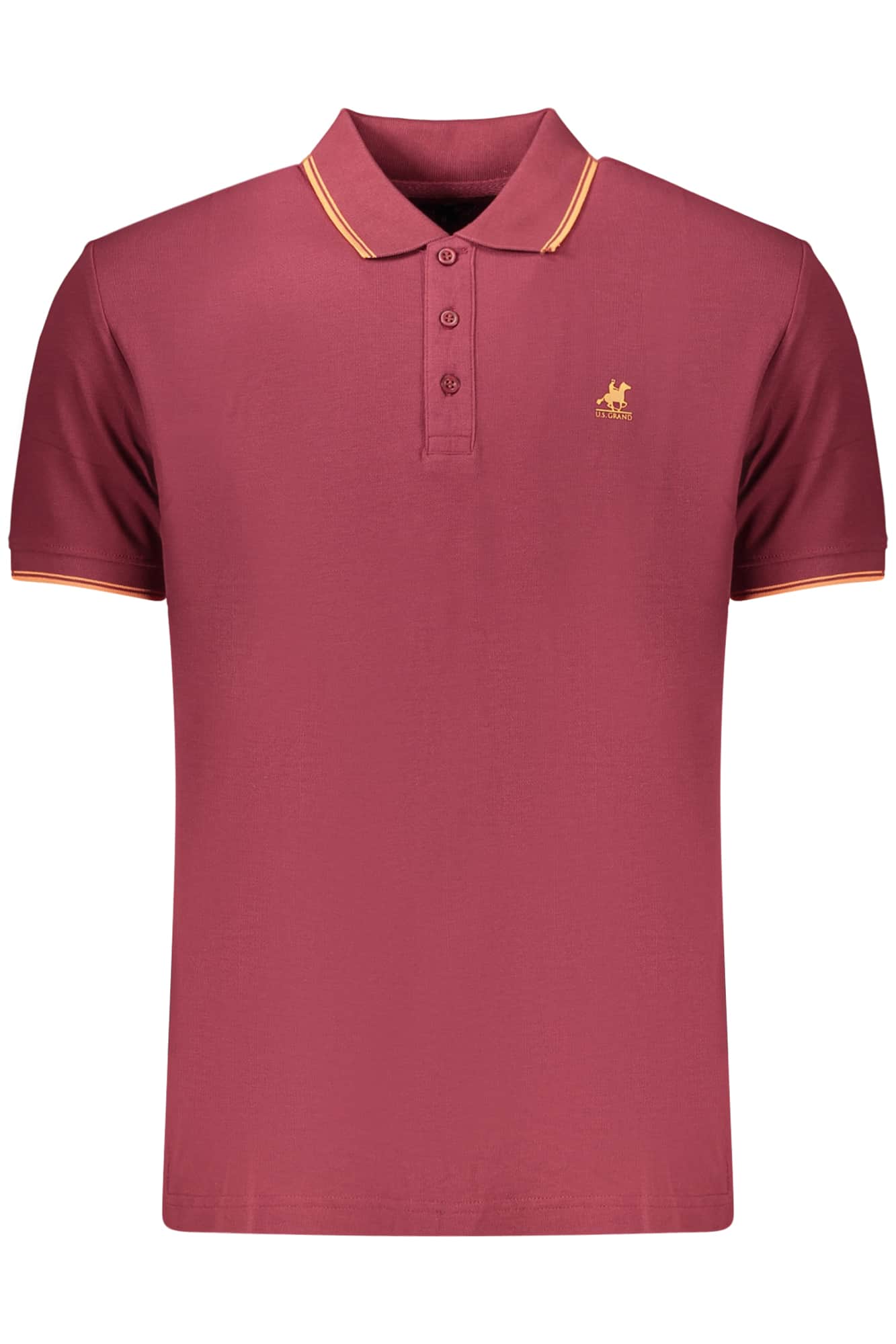 US Grand polo manga corta hombre azul